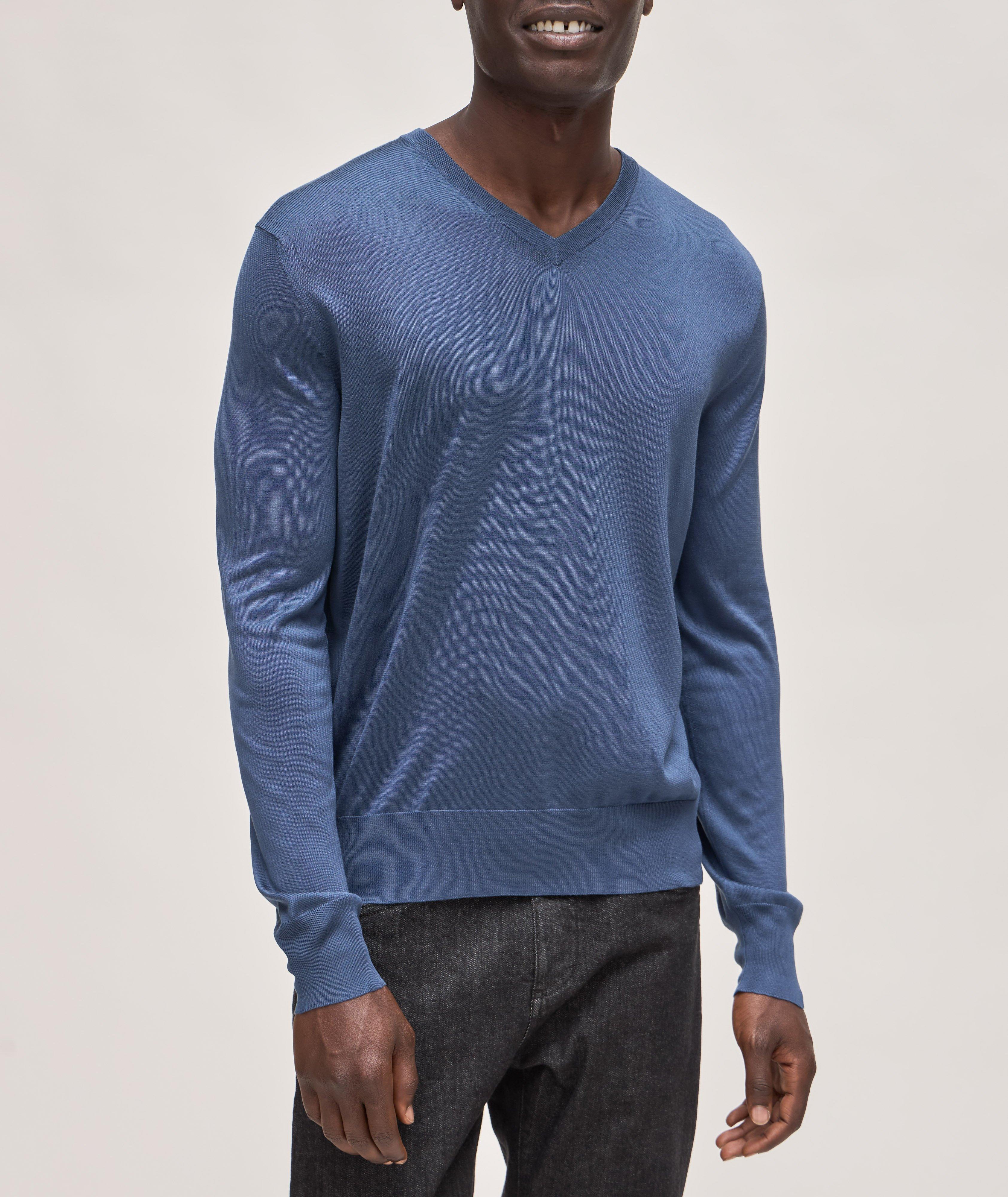 Mélange Silk Sweater image 1