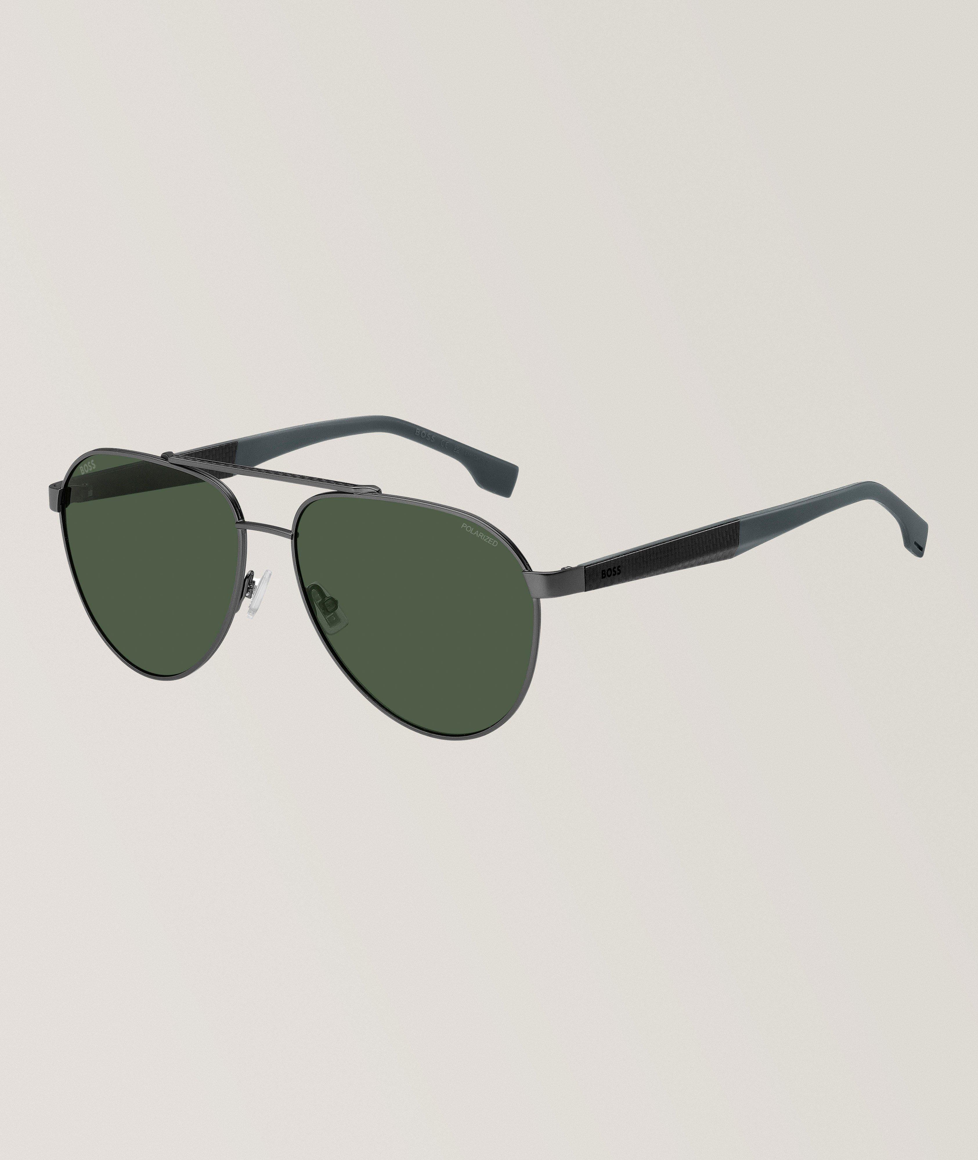 Matte Ruthenium Pilot Sunglasses  image 0