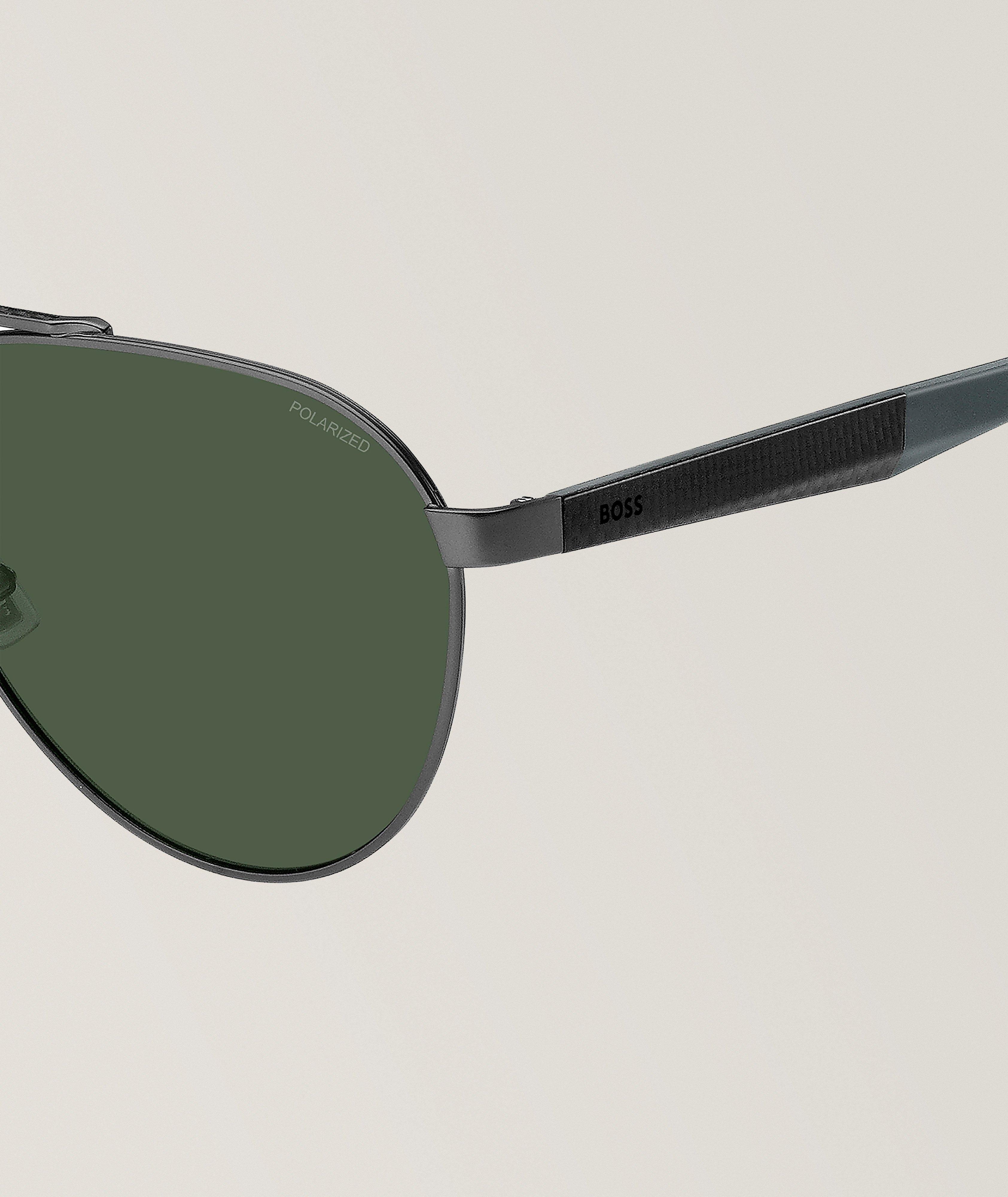 Matte Ruthenium Pilot Sunglasses  image 2