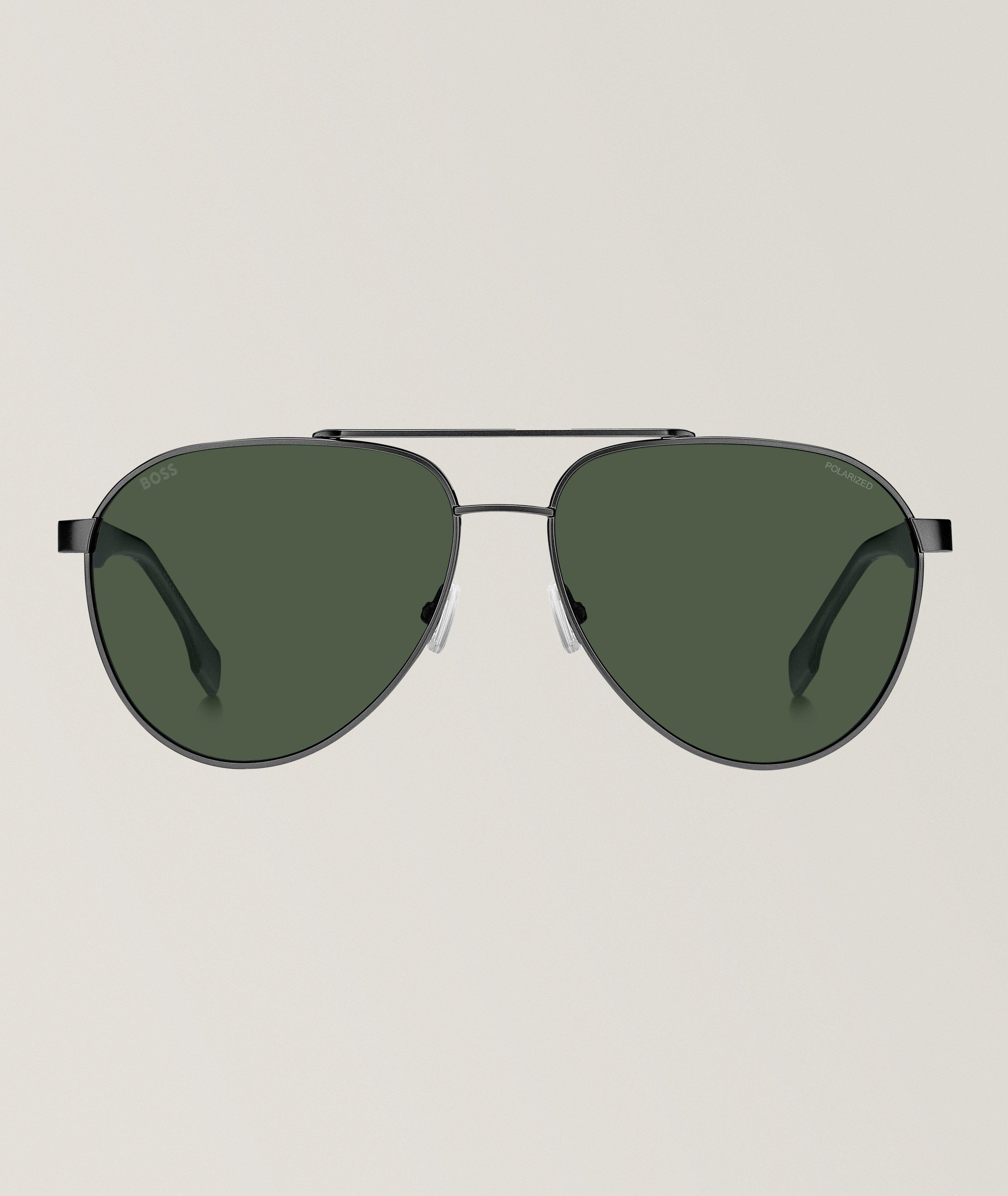 Matte Ruthenium Pilot Sunglasses  image 3