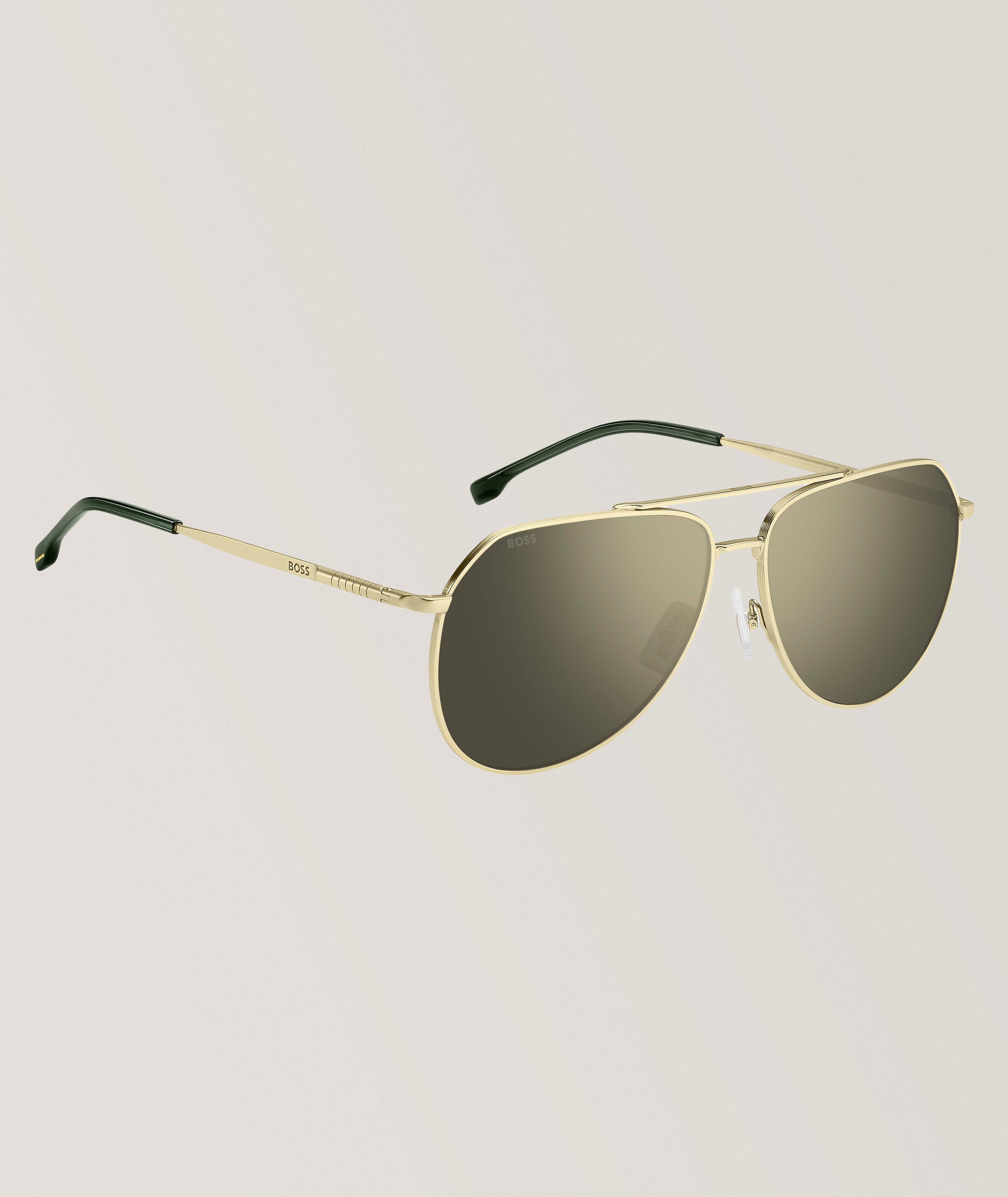 Full-Rimmed Pilot Sunglasses  image 1