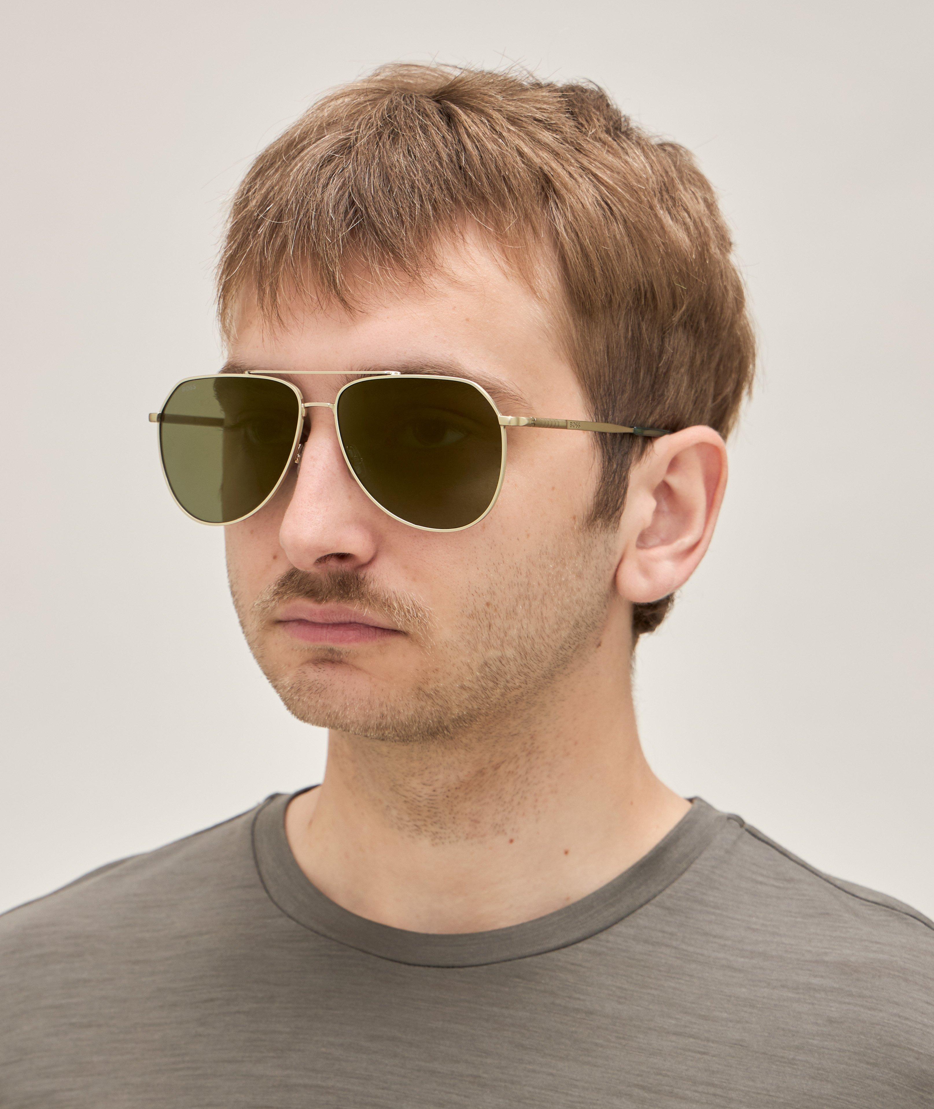 Full-Rimmed Pilot Sunglasses  image 4