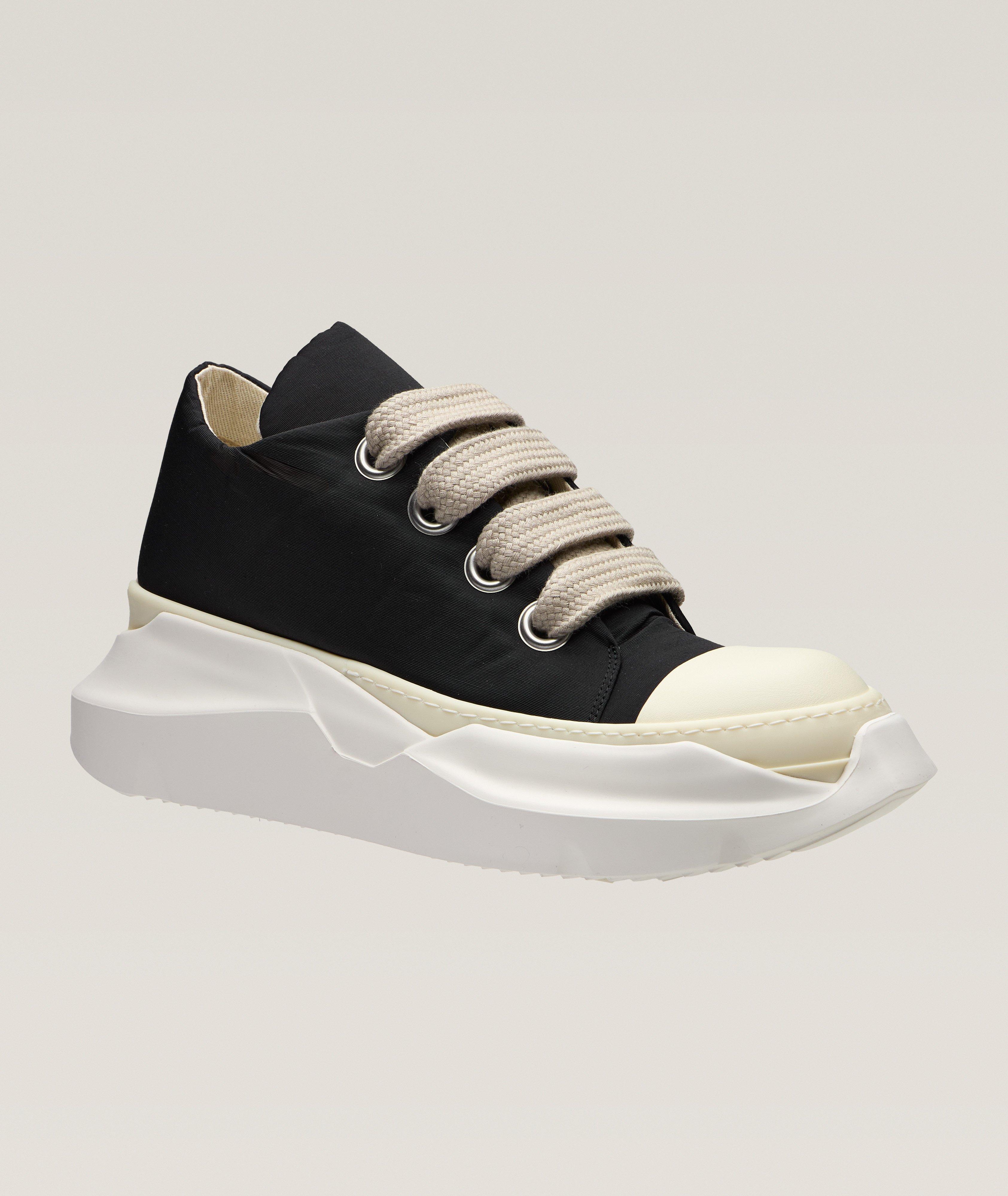 Rick Owens DRKSHDW Chaussure Sport En Toile Avec Semelle Surdimensionnée En Noir , Taille Homme 43