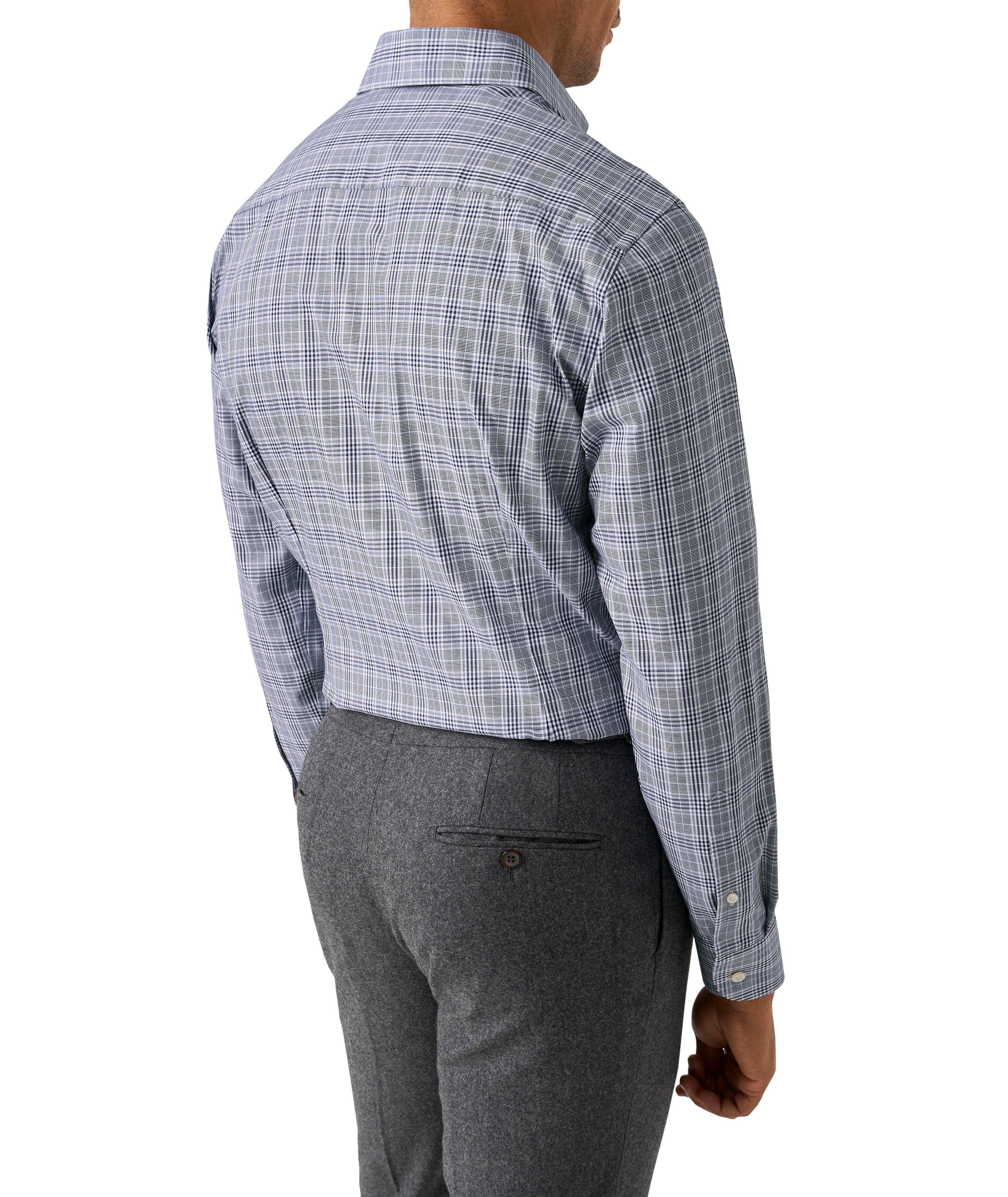 Contemporary-Fit Prince of Wales Twill Dress Shirt image 2