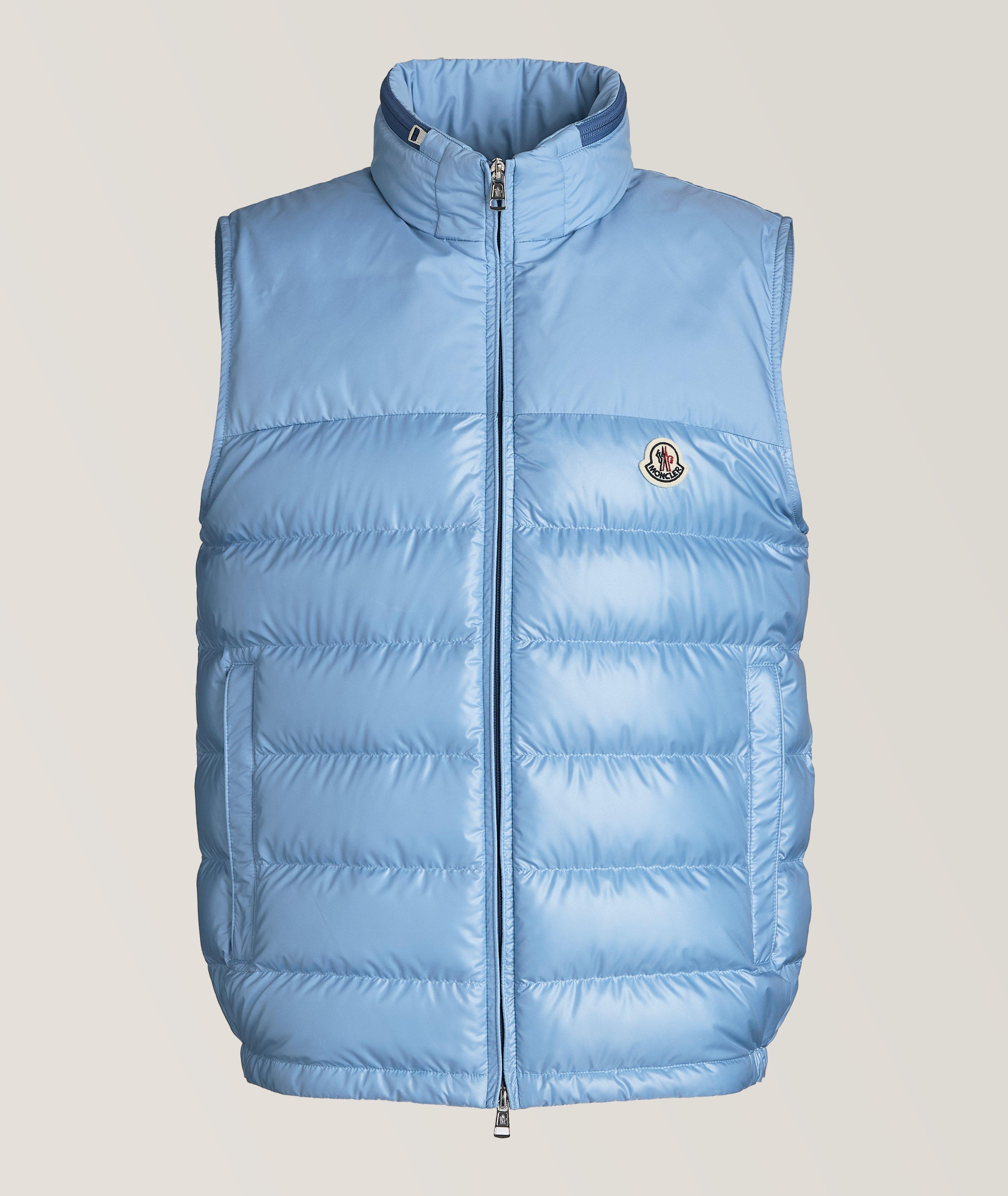 Moncler Veste De Duvet Cerces En Bleu , Taille Homme 1