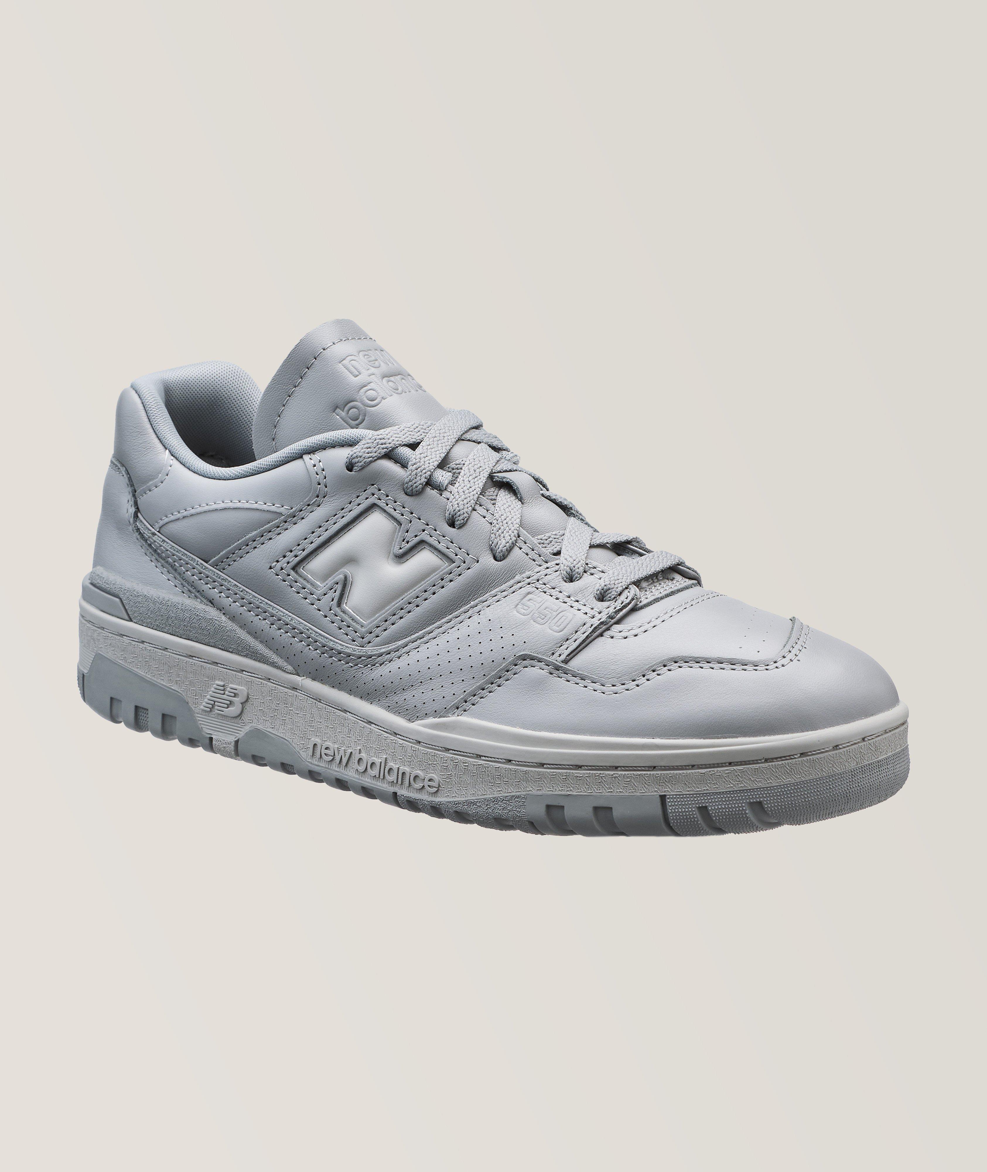 New Balance Chaussure Sport Bb550 En Cuir En Gris , Taille Homme 8.5