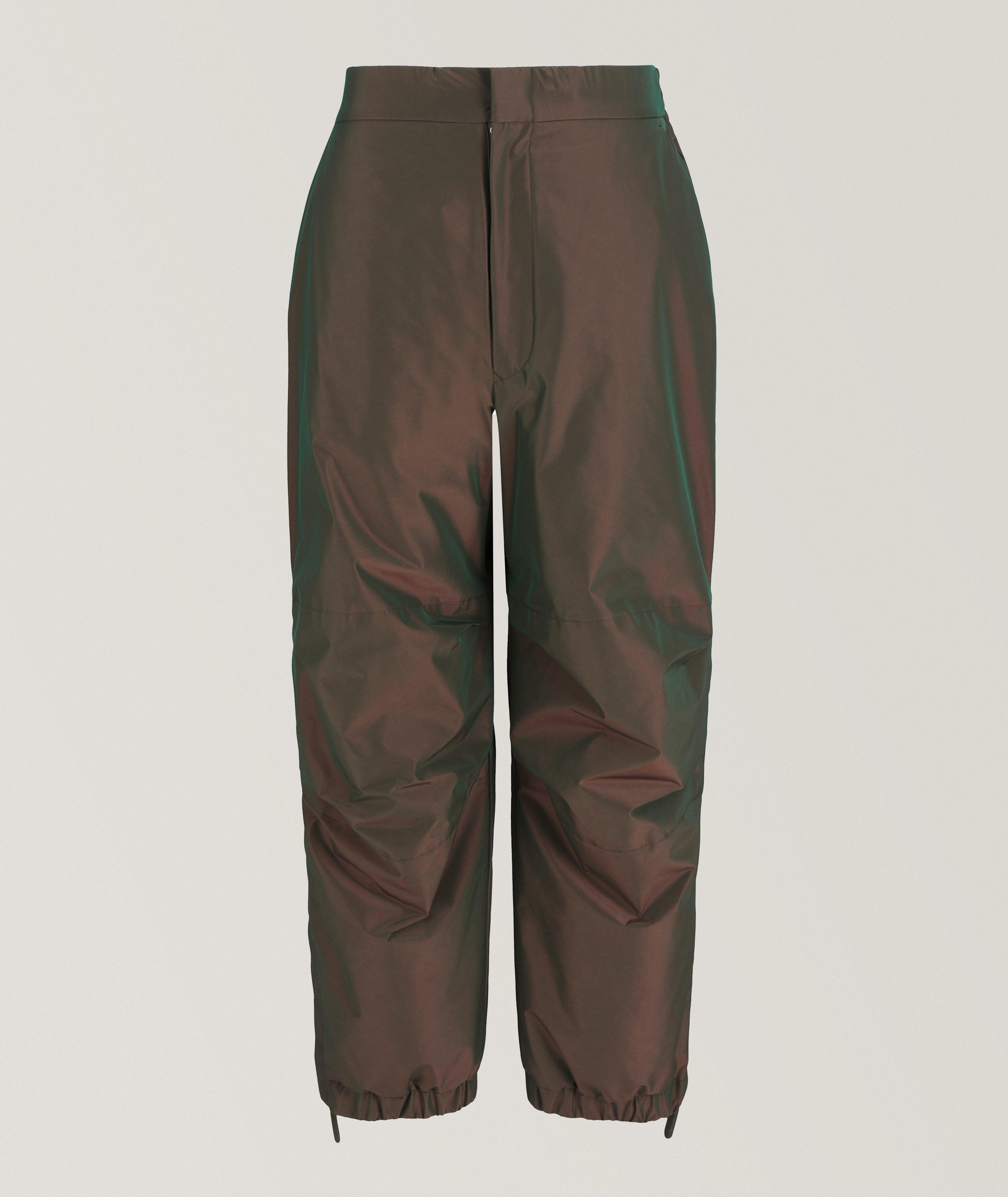 Giorgio Armani Pantalon Iridescent, Collection Neve En Vert , Taille Homme 48