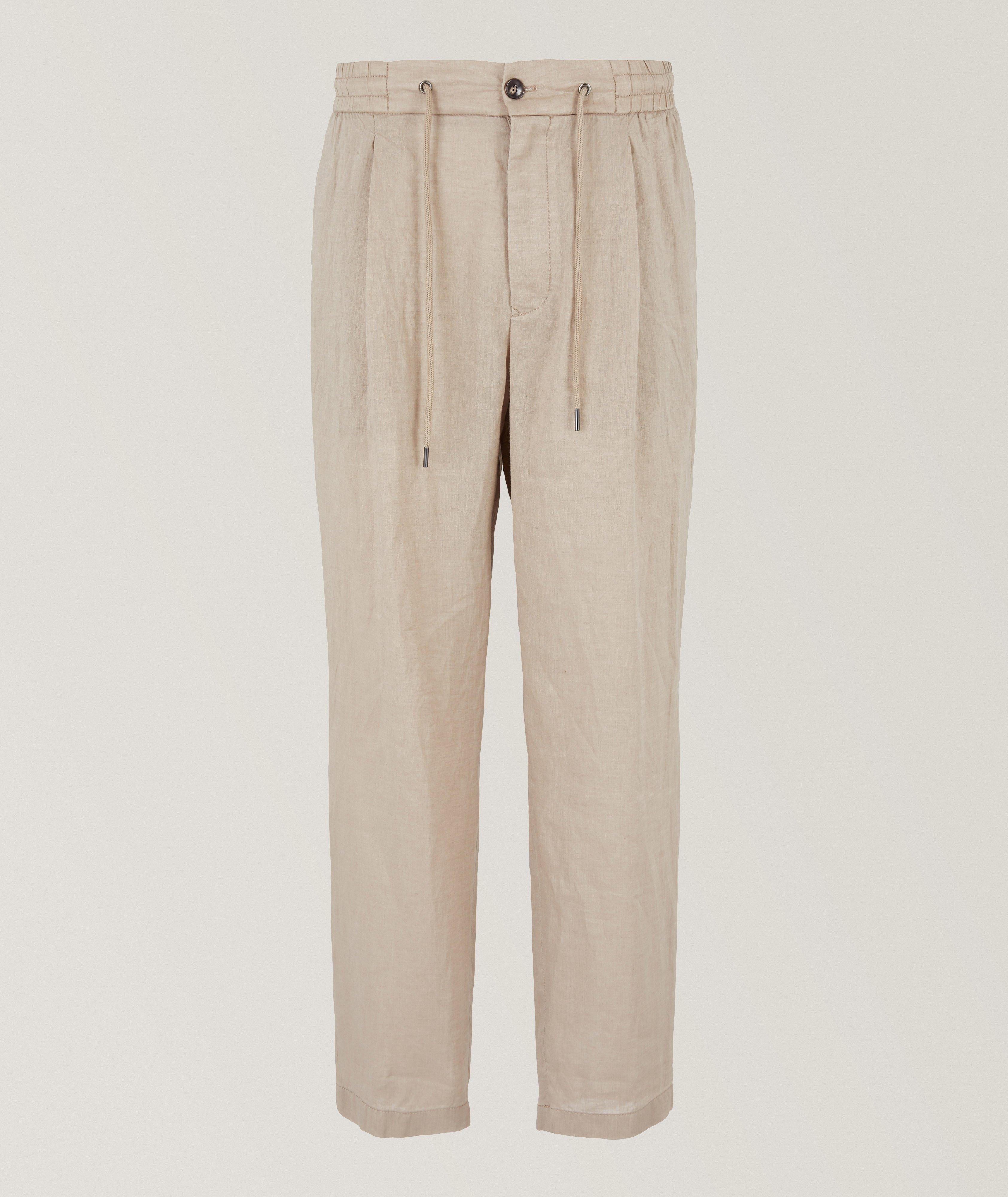 Linen Canvas Pants