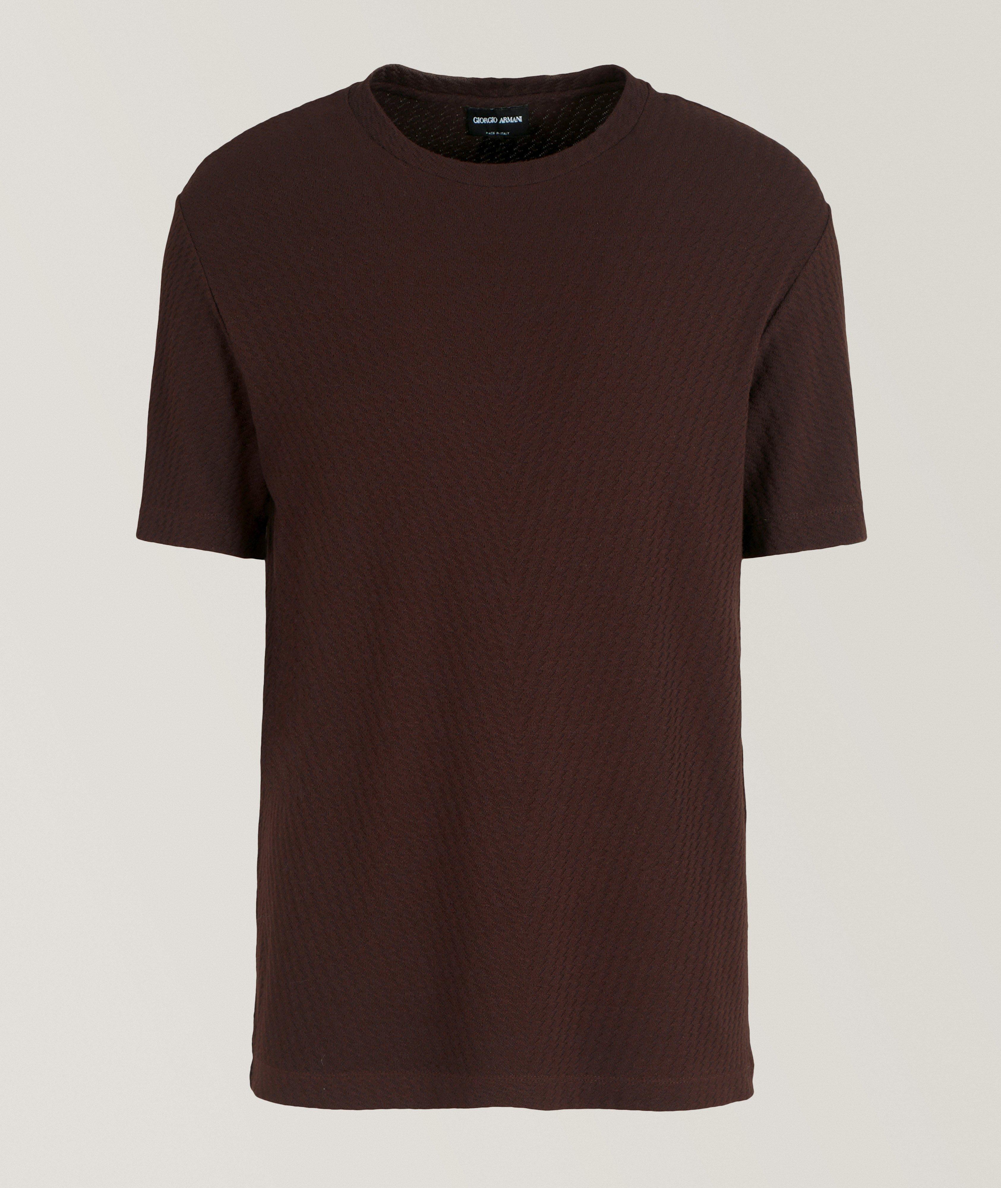 Jacquard Jersey T-Shirt