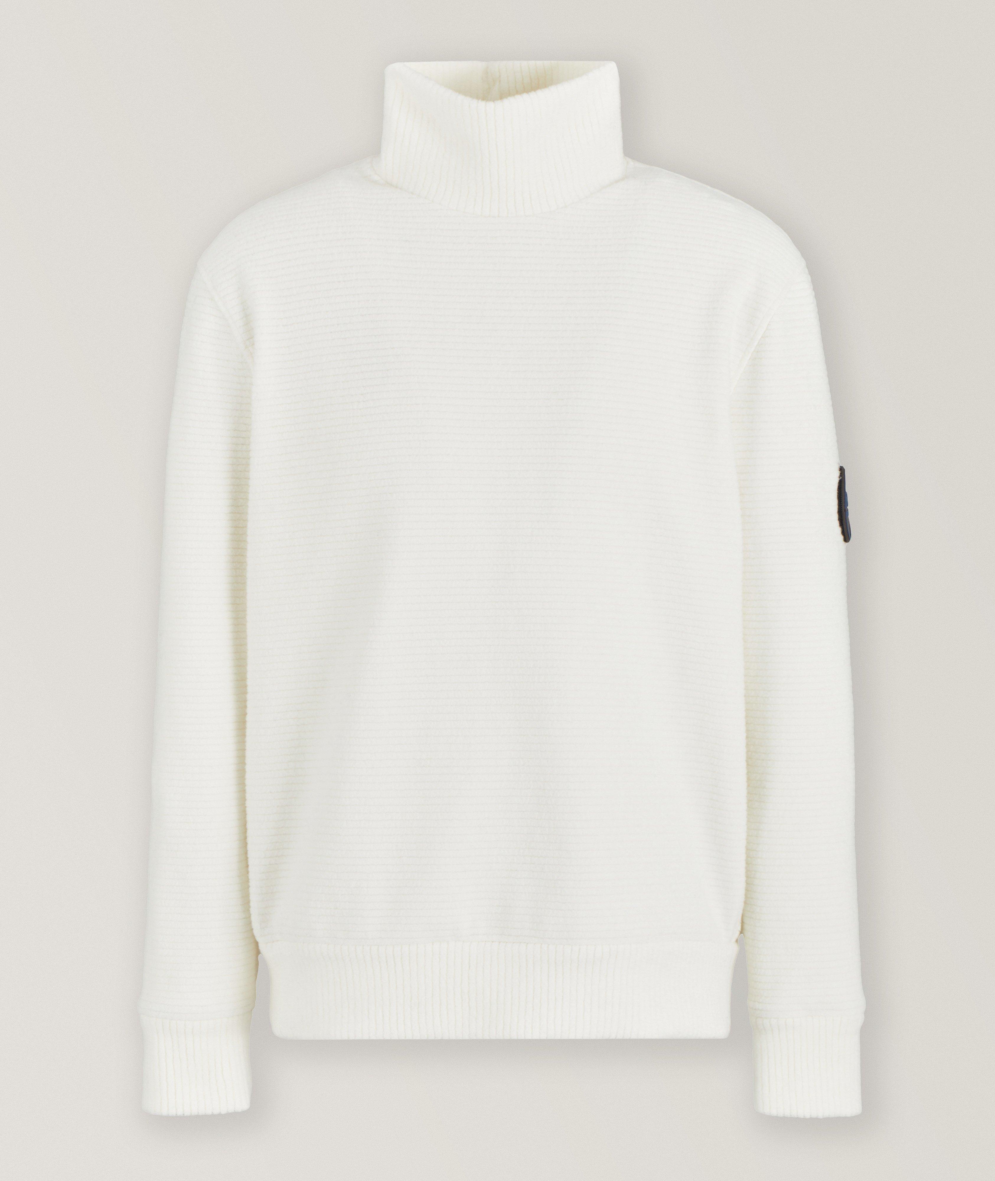 Giorgio Armani Pull En Cachemire À Col Roulé, Collection Neve En Blanc , Taille Homme 54