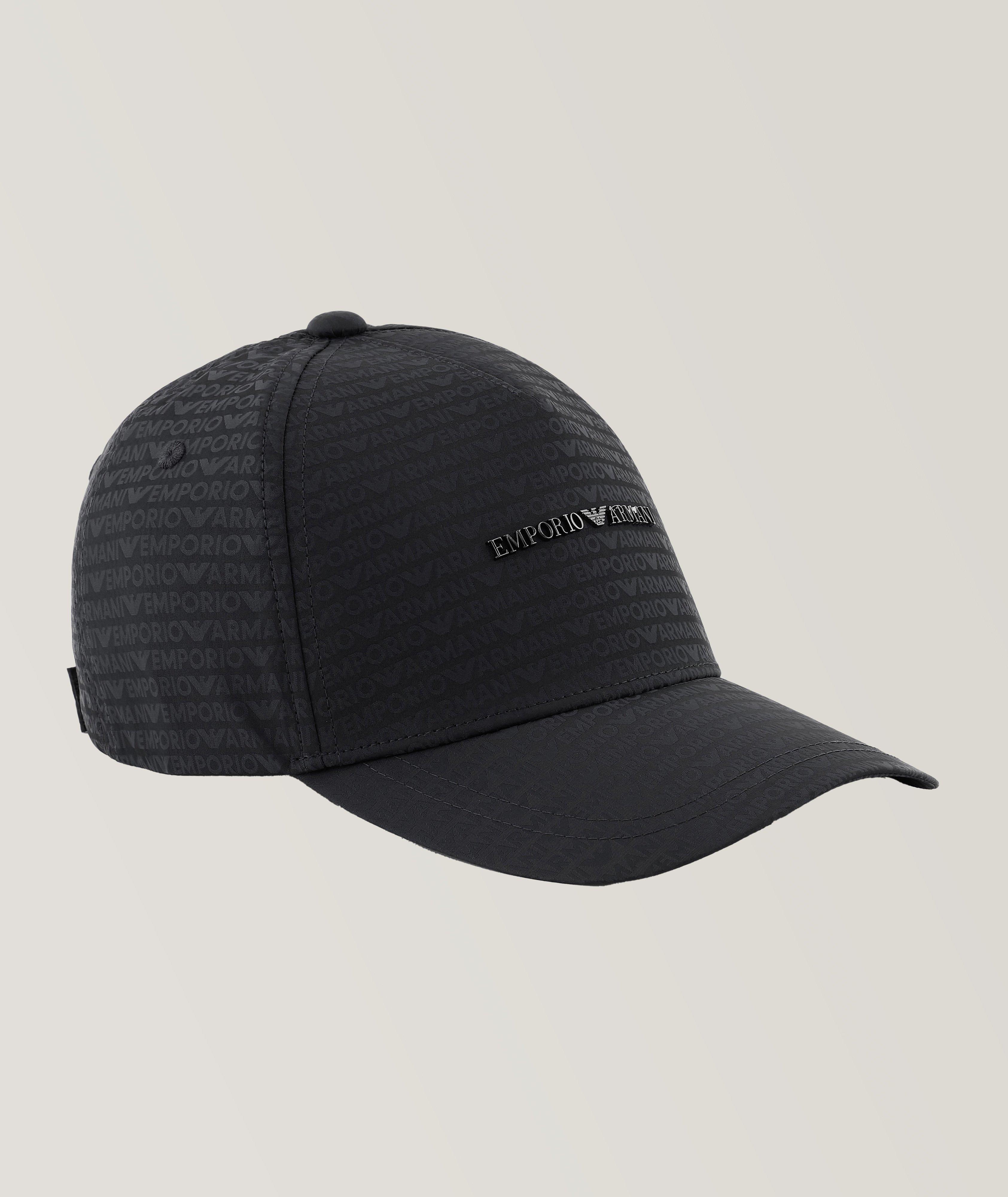 Jacquard All-Over Logo Baseball Cap