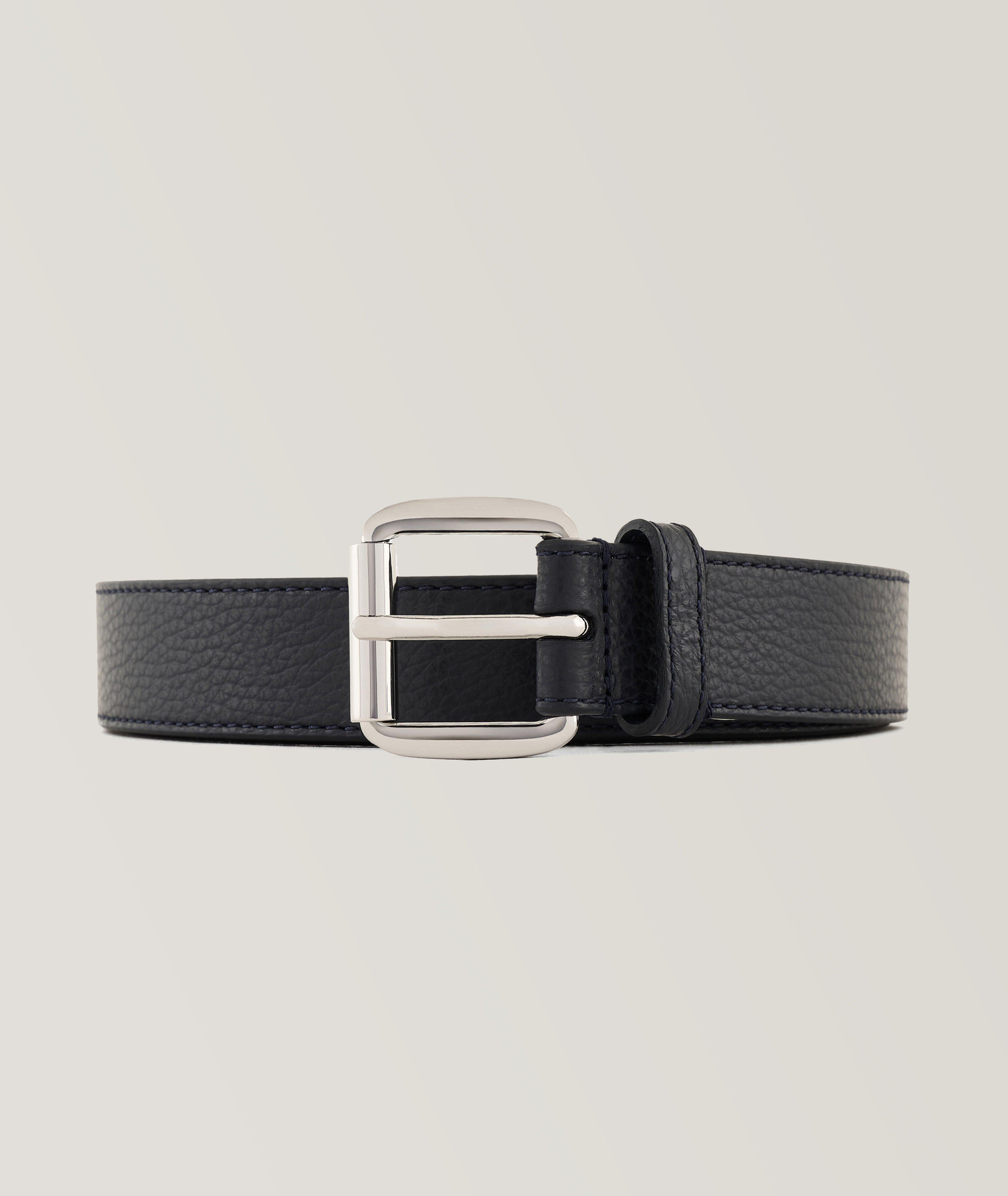 Emporio Armani Ceinture En Cuir En Noir , Taille Homme 38