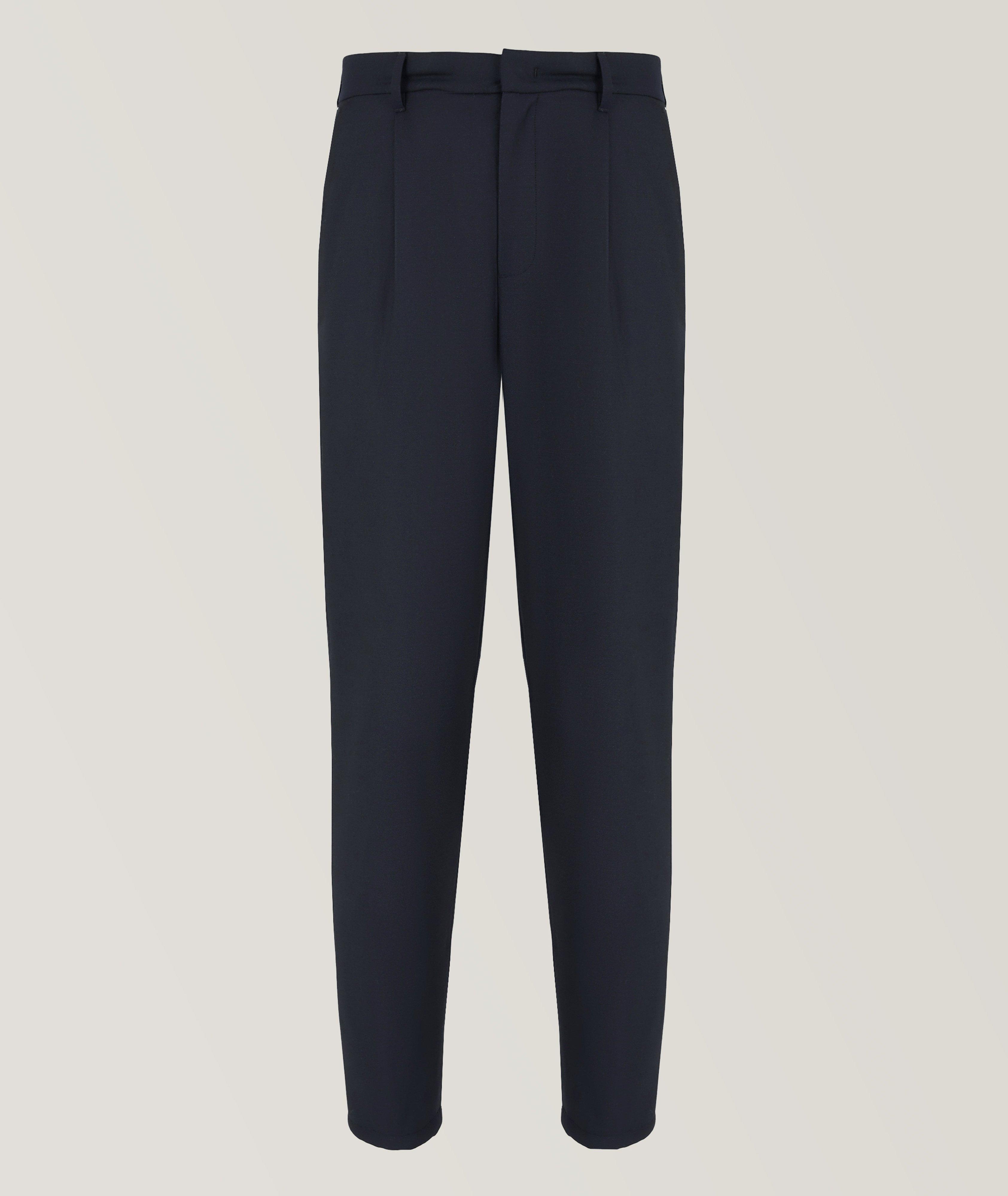 Travel Essential Wool-Blend Trousers