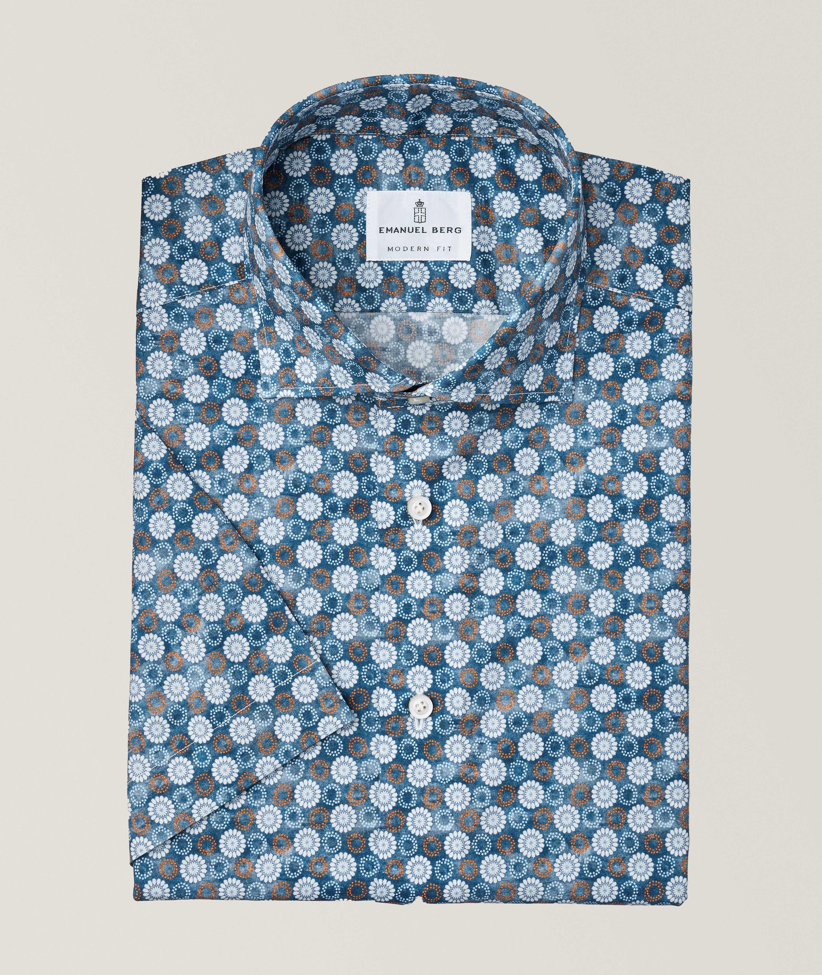 Byron Medallion Stretch Sport Shirt  image 0