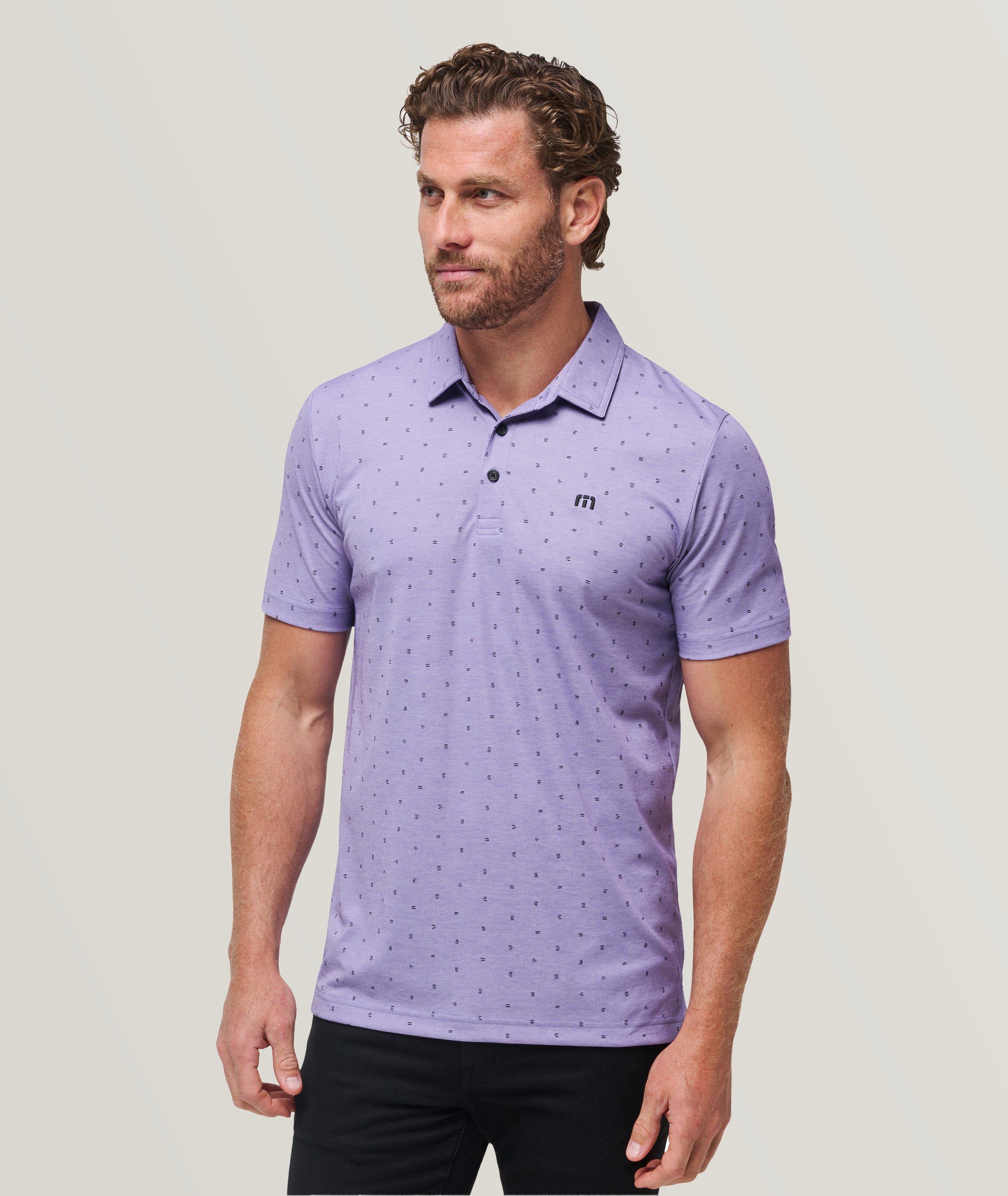 TravisMathew Polo En Mélange De Coton En Violet , Taille Homme Petit