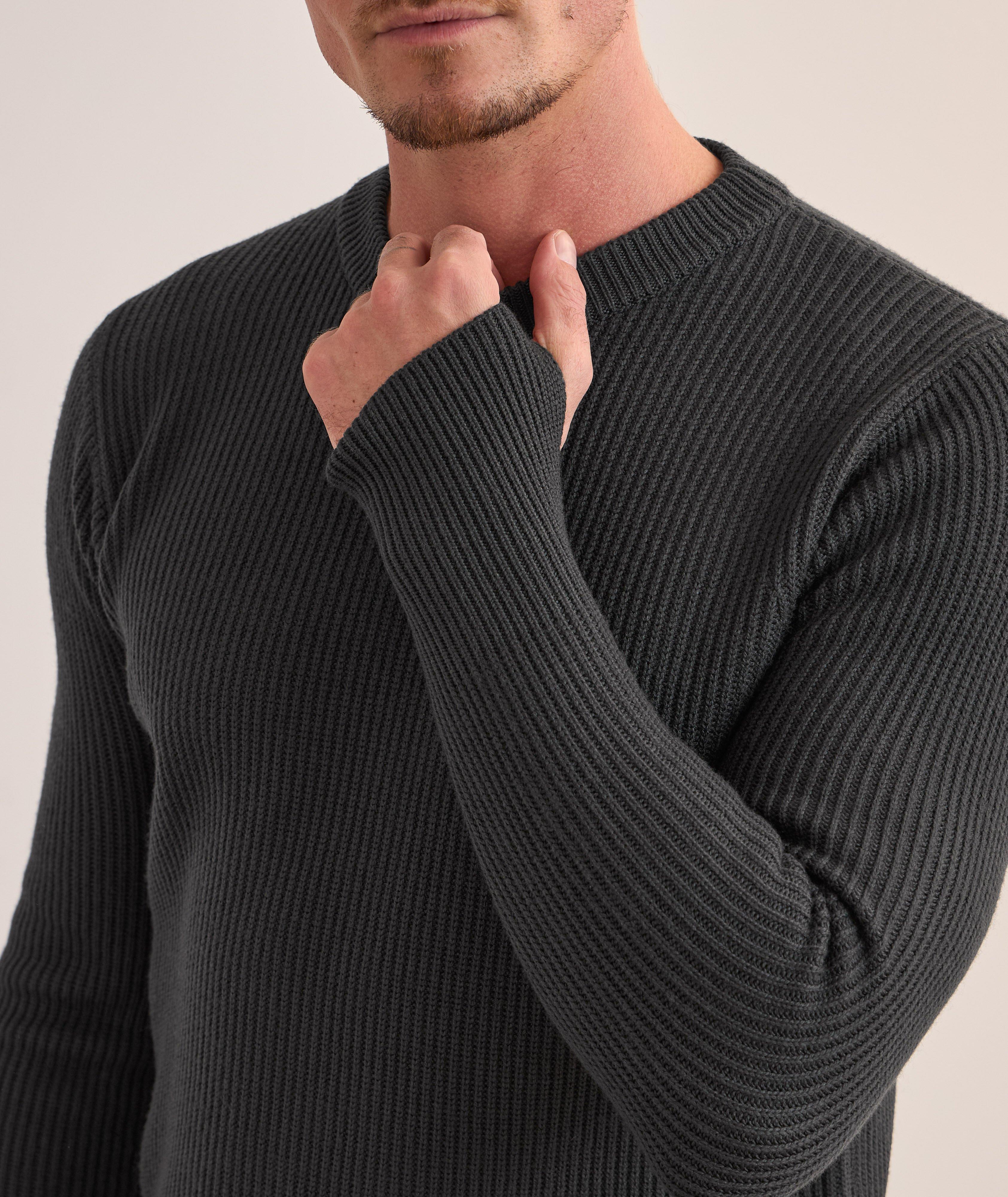 Virgin Wool Crewneck Sweater image 3