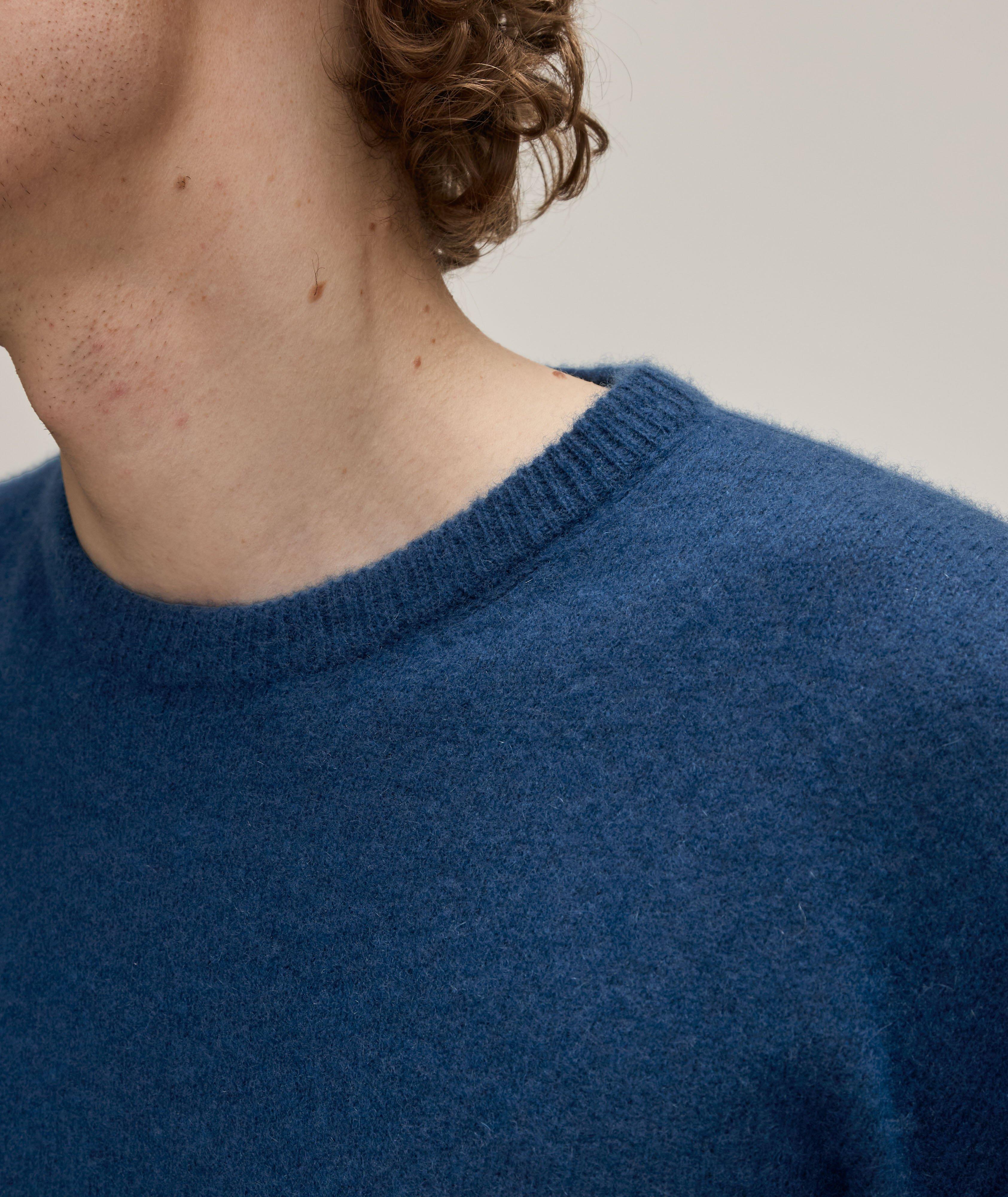 Cashmere-Silk Crewneck Sweater image 2