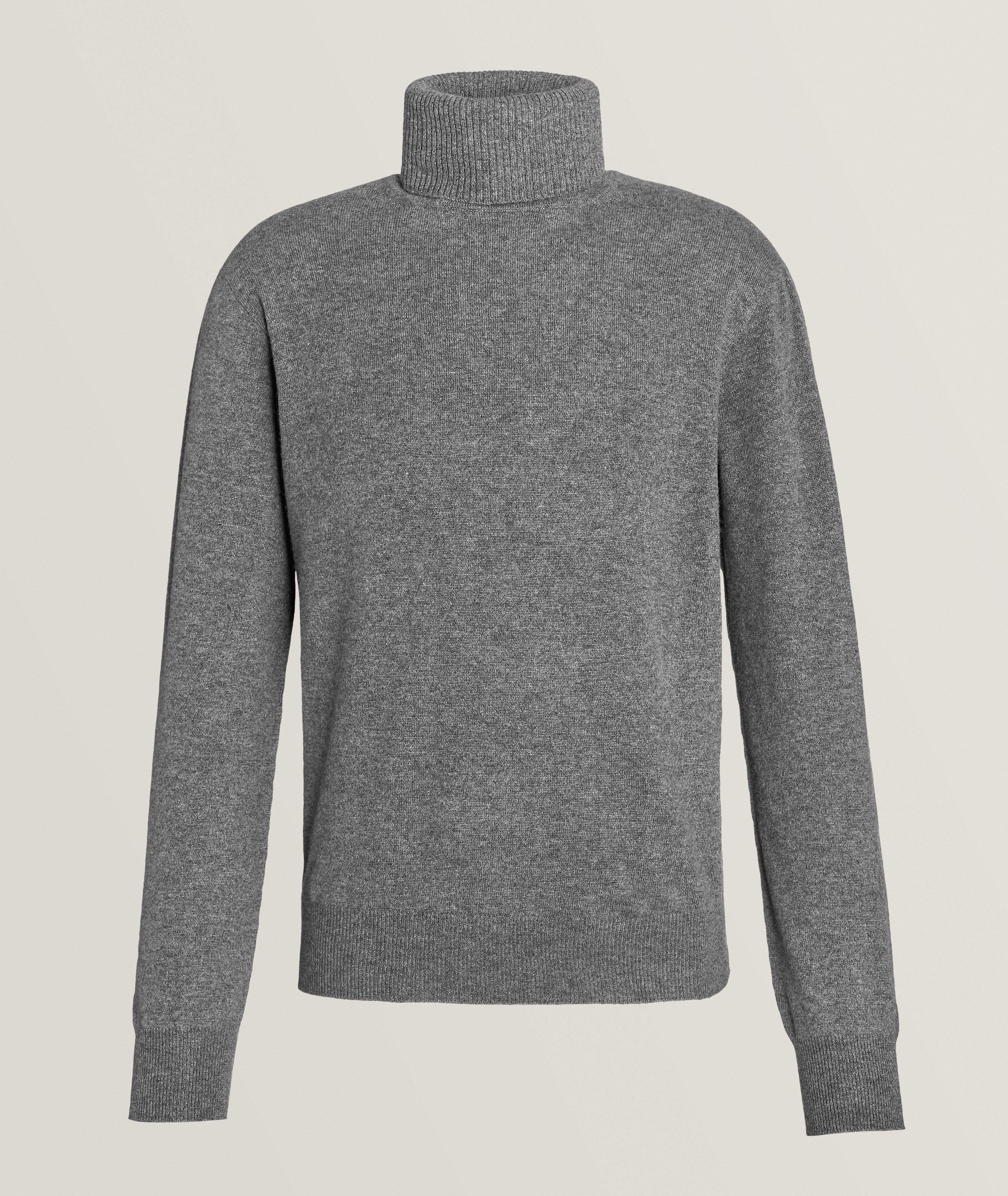 Cashmere-Silk Turtleneck