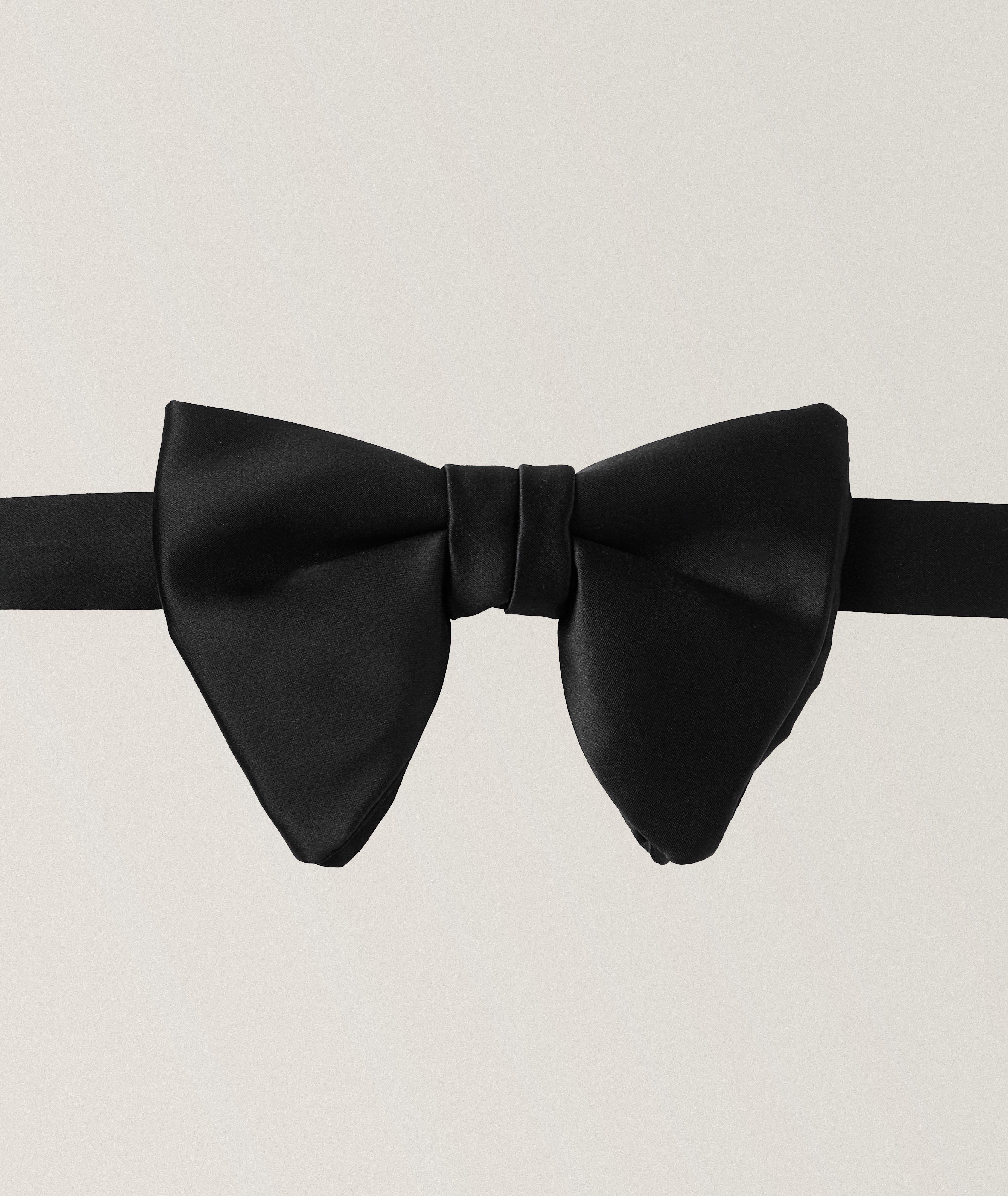 Pre-Tied Silk-Satin Bow Tie