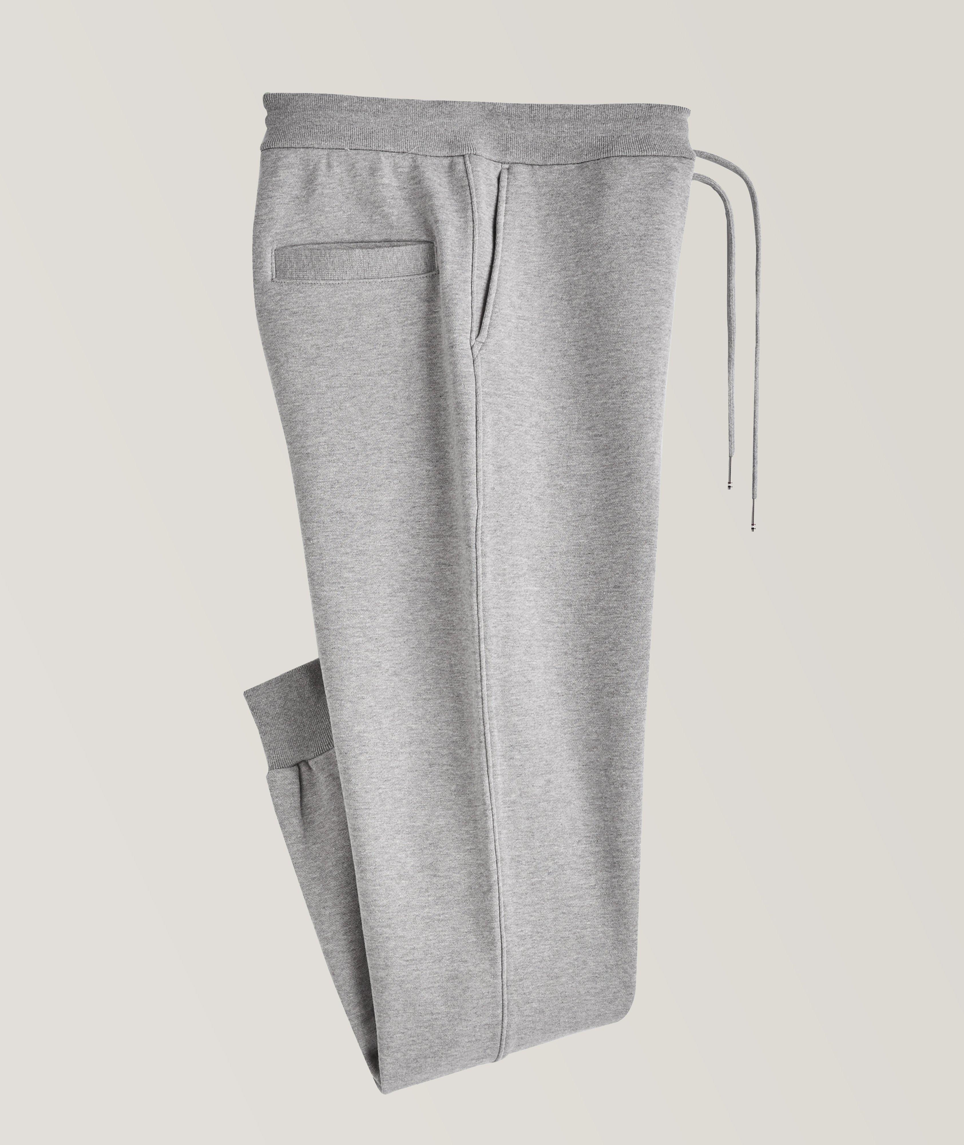Thom Browne Pantalon De Survêtement En Coton En Gris | Taille Homme 5