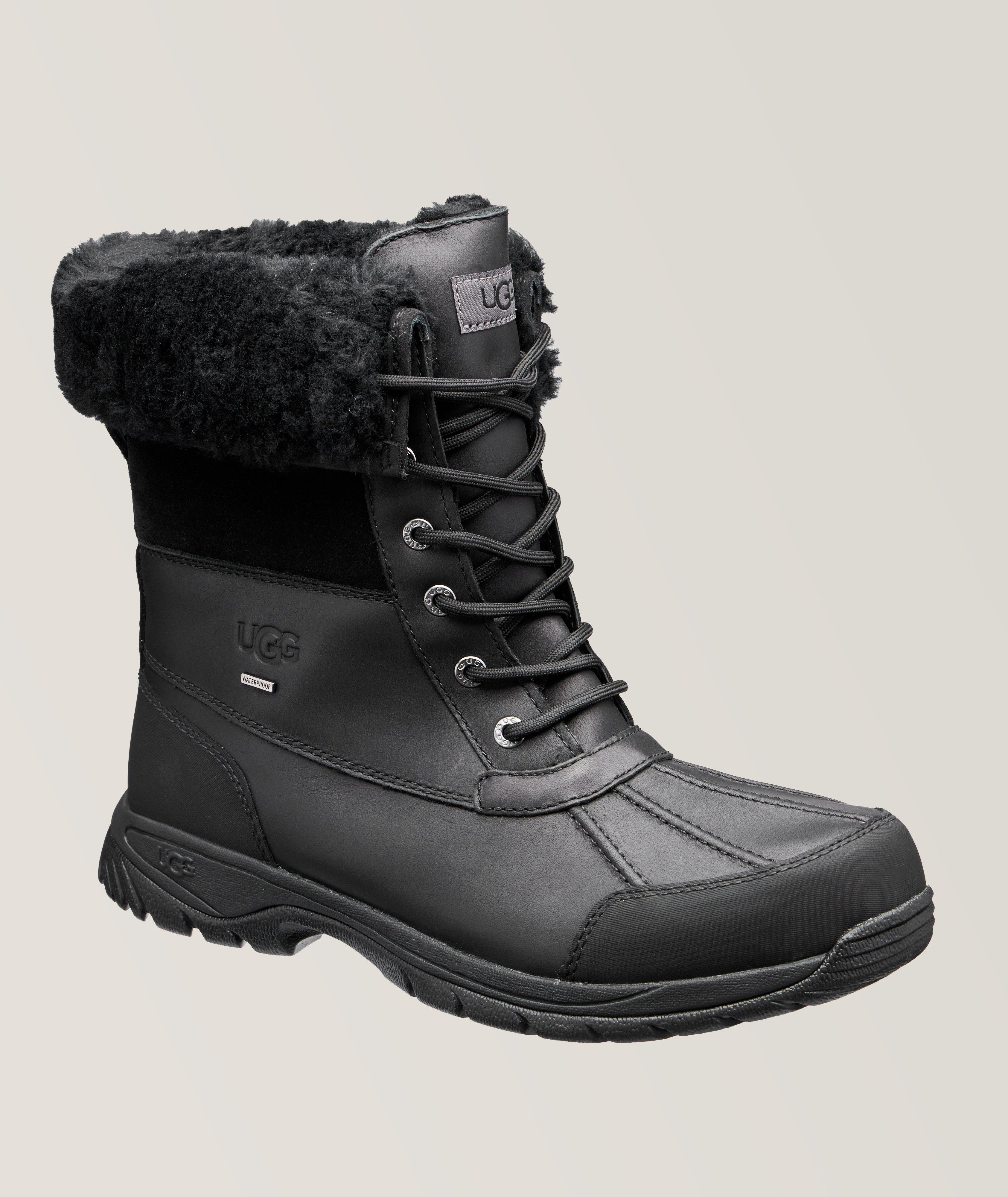 UGG Botte D’Hiver Imperméable En Noir , Taille Homme 8