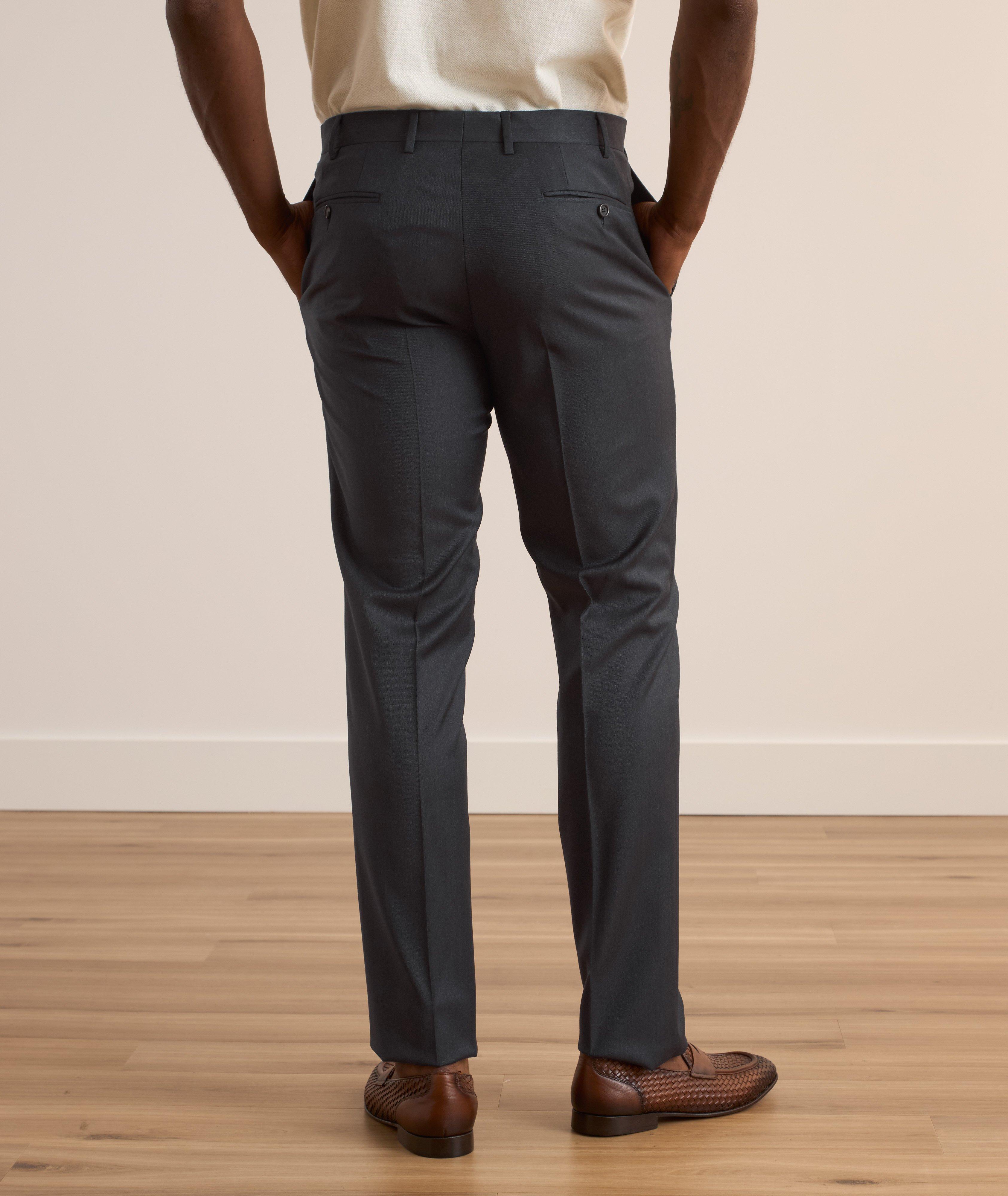 Kei Stretch-Wool Twill Dress Pants image 2