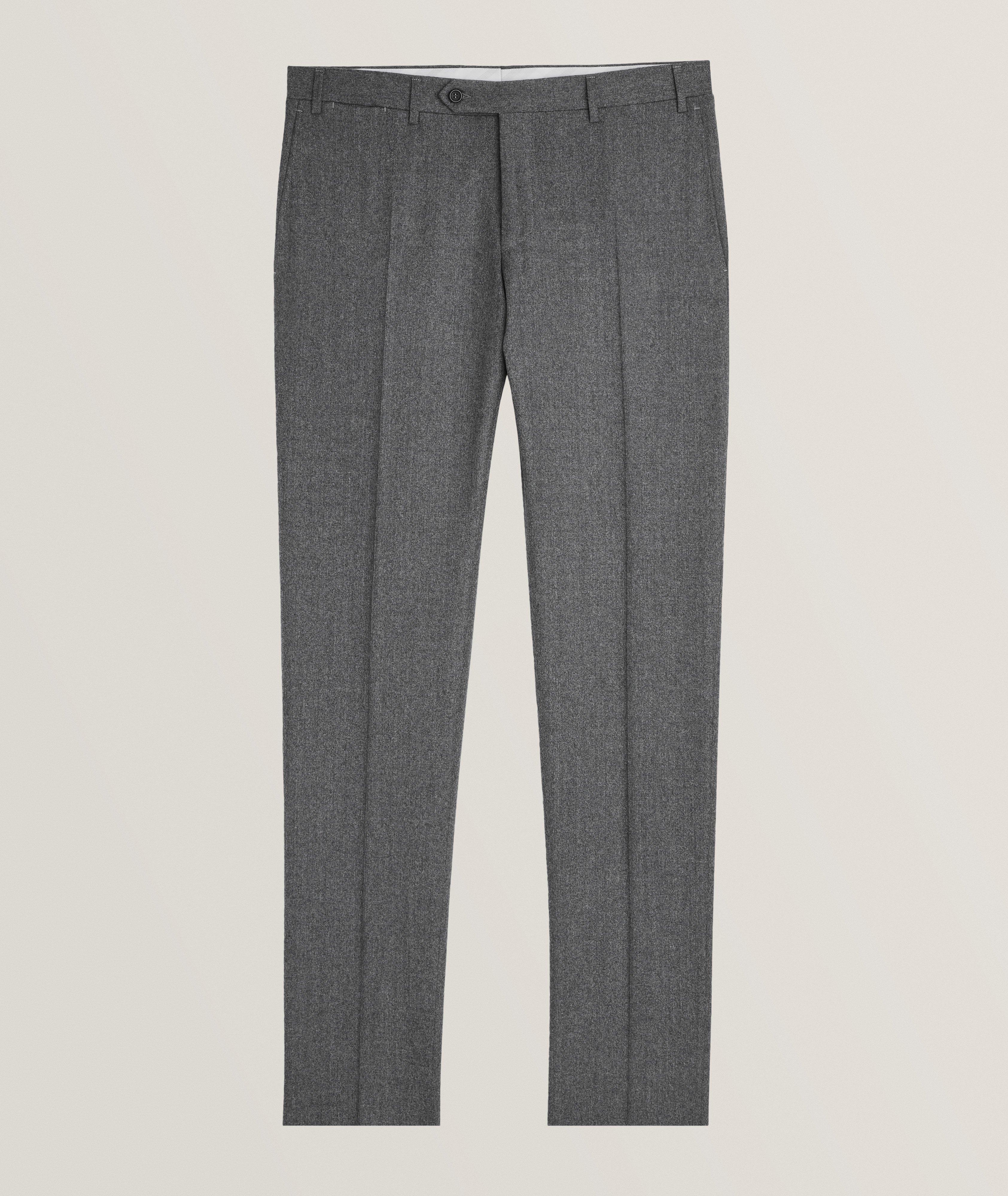 Canali Pantalon Habillé Kei En Laine Impeccabile En Gris , Taille Homme 44