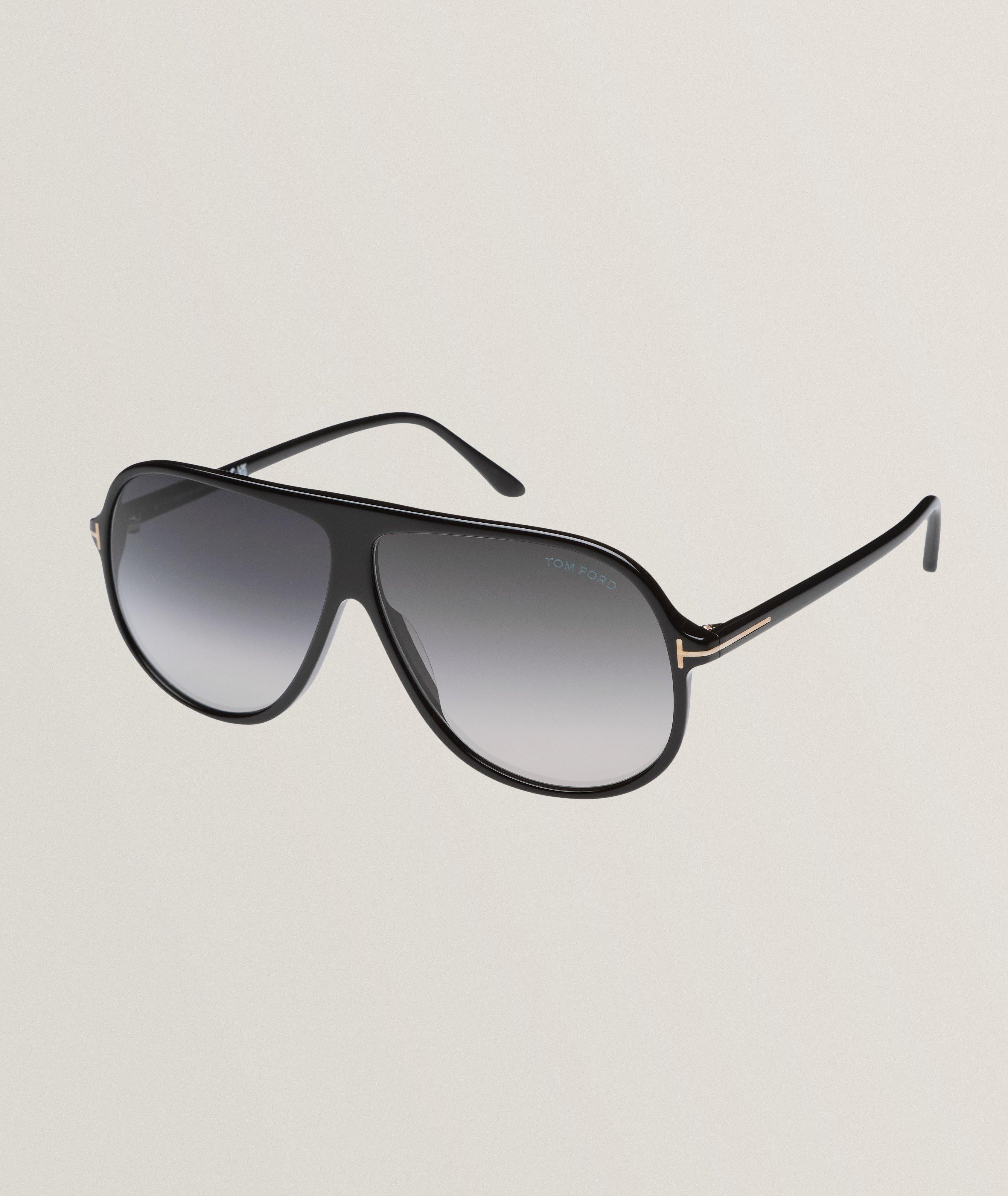 Tom Ford Lunettes De Soleil De Style Aviateur Spencer En Noir