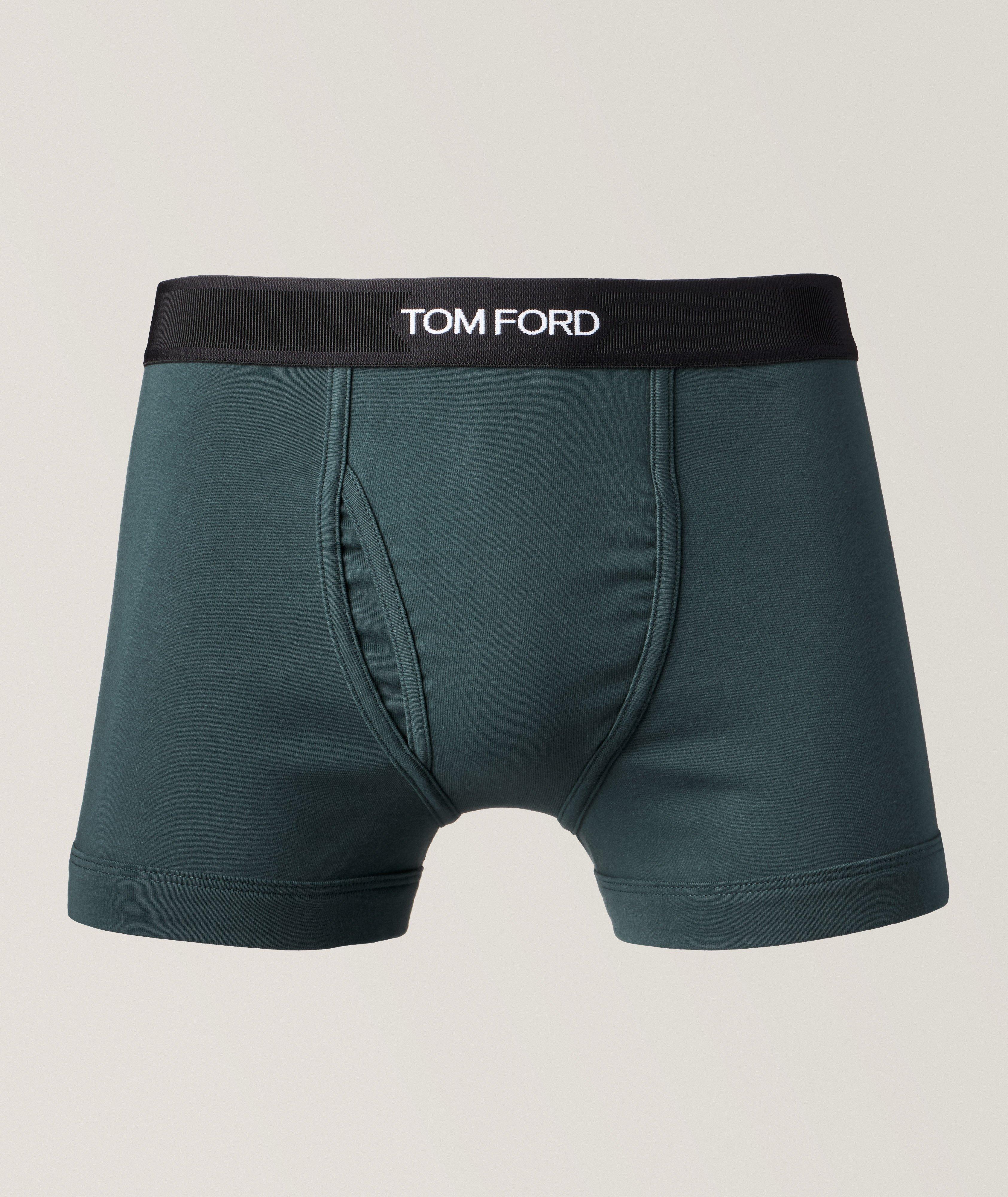 Tom Ford Boxeur En Jersey De Coton En Vert , Taille Homme TG