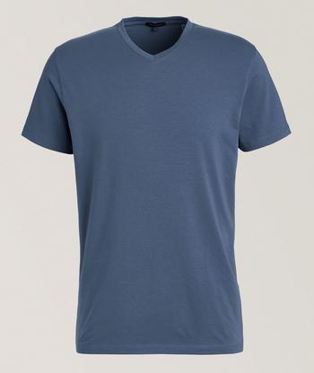 Tシャツ・カットソー BRUNELLO CUCINELLI RHUTENIUM COTTON STRETCH T-SHIRT Brunello Cucinelli Cotton T-Shirt | T-Shirts | Harry Rosen