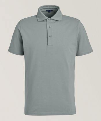 Brunello Cucinelli Ribbed Linen-Cotton Polo Sweater | Polos