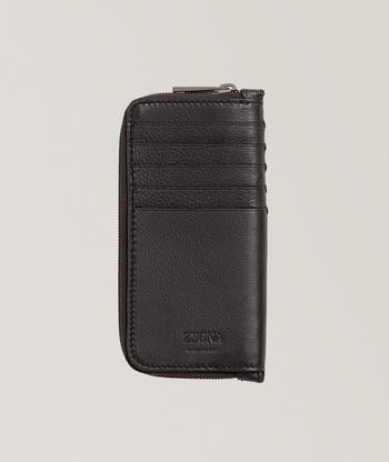 Giorgio Armani Leather Cardholder | Wallets | Harry Rosen