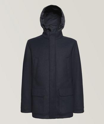 Canada Goose Langford Wool Blend Down Parka Coats Harry Rosen