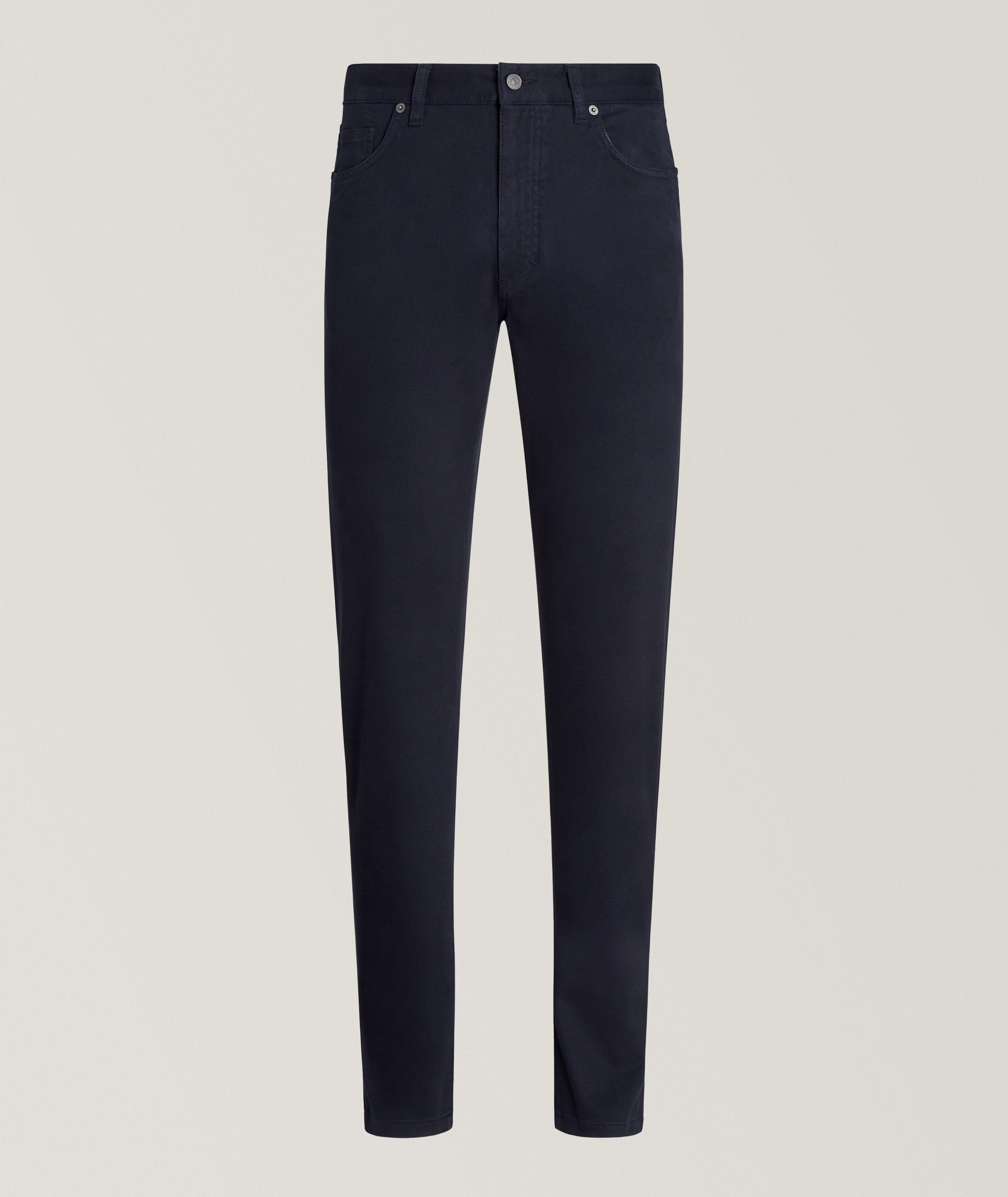 City Stretch-Cotton Five-Pocket Jeans