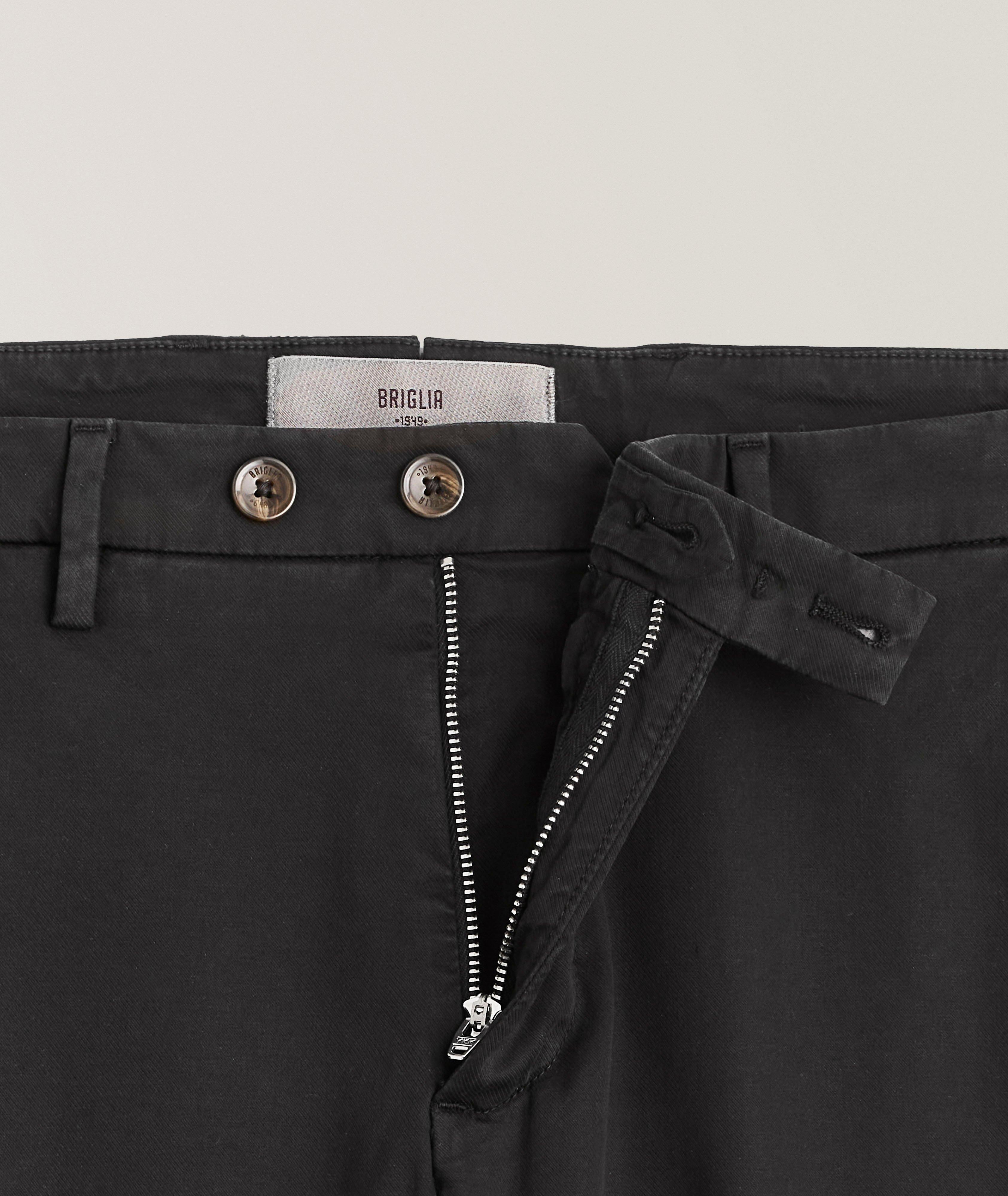 Cotton-Lyocell Blend Stretch Chinos image 5