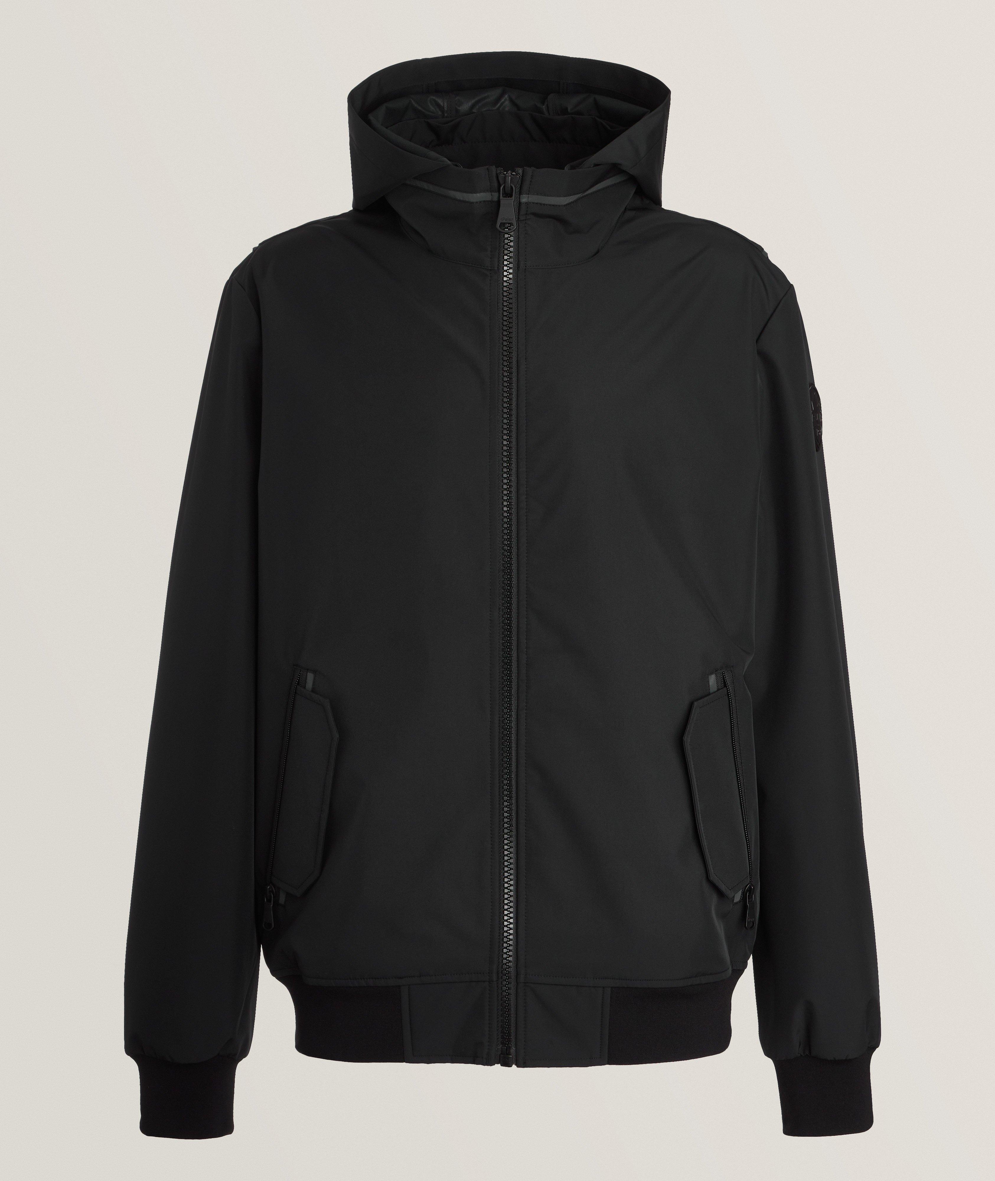 Hooded Water-Repellent Windbreaker image 0