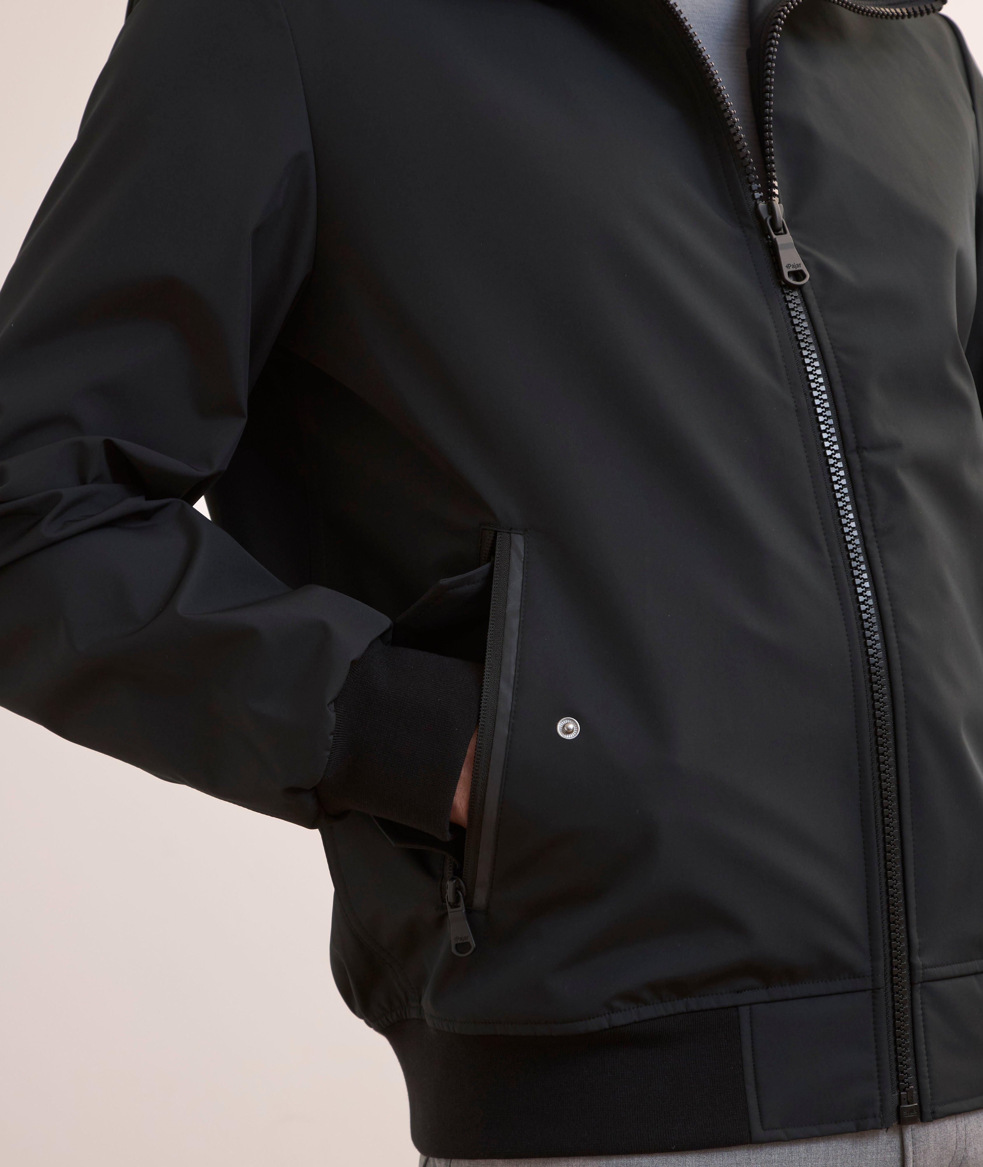 Hooded Water-Repellent Windbreaker image 3