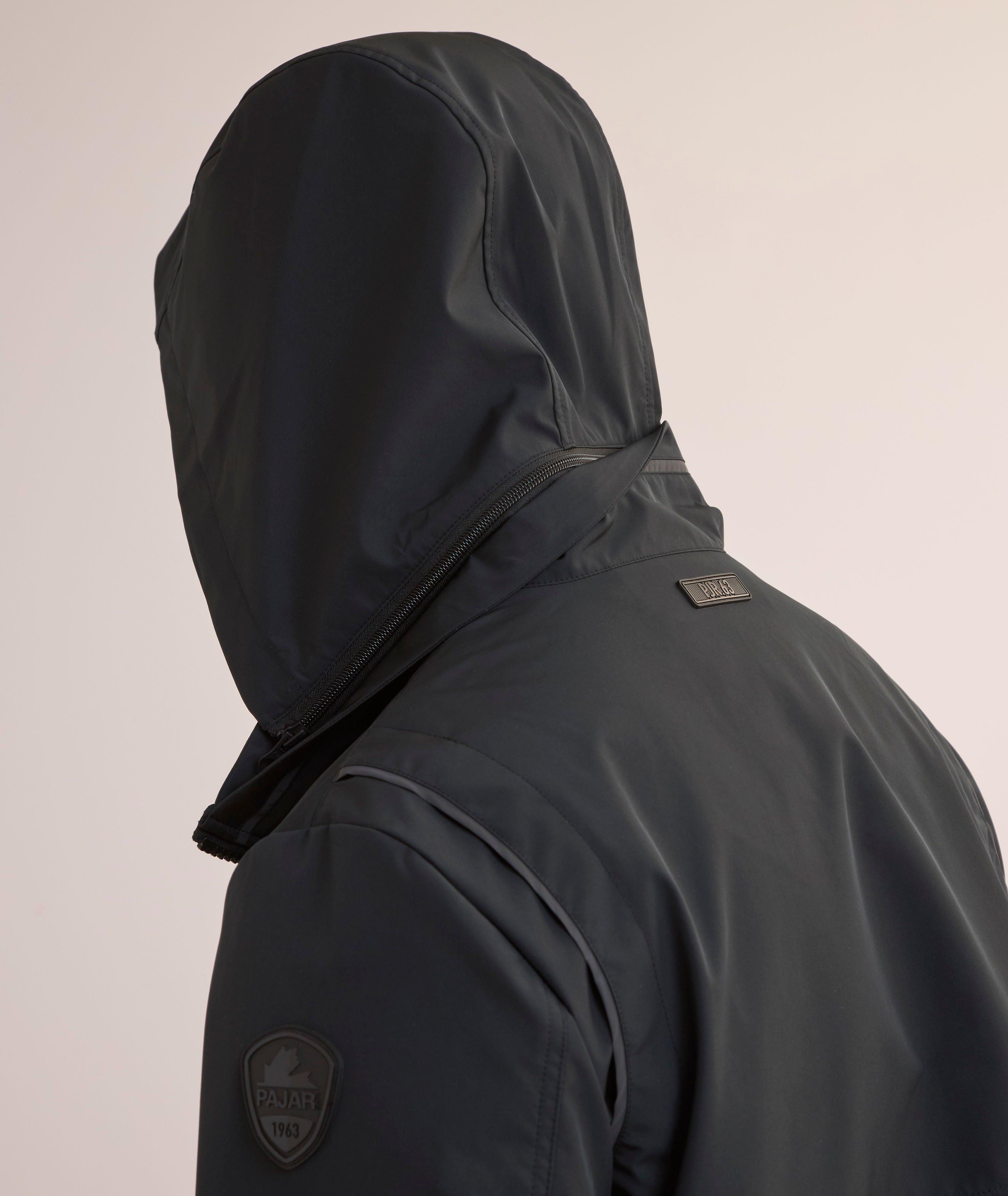 Hooded Water-Repellent Windbreaker image 4