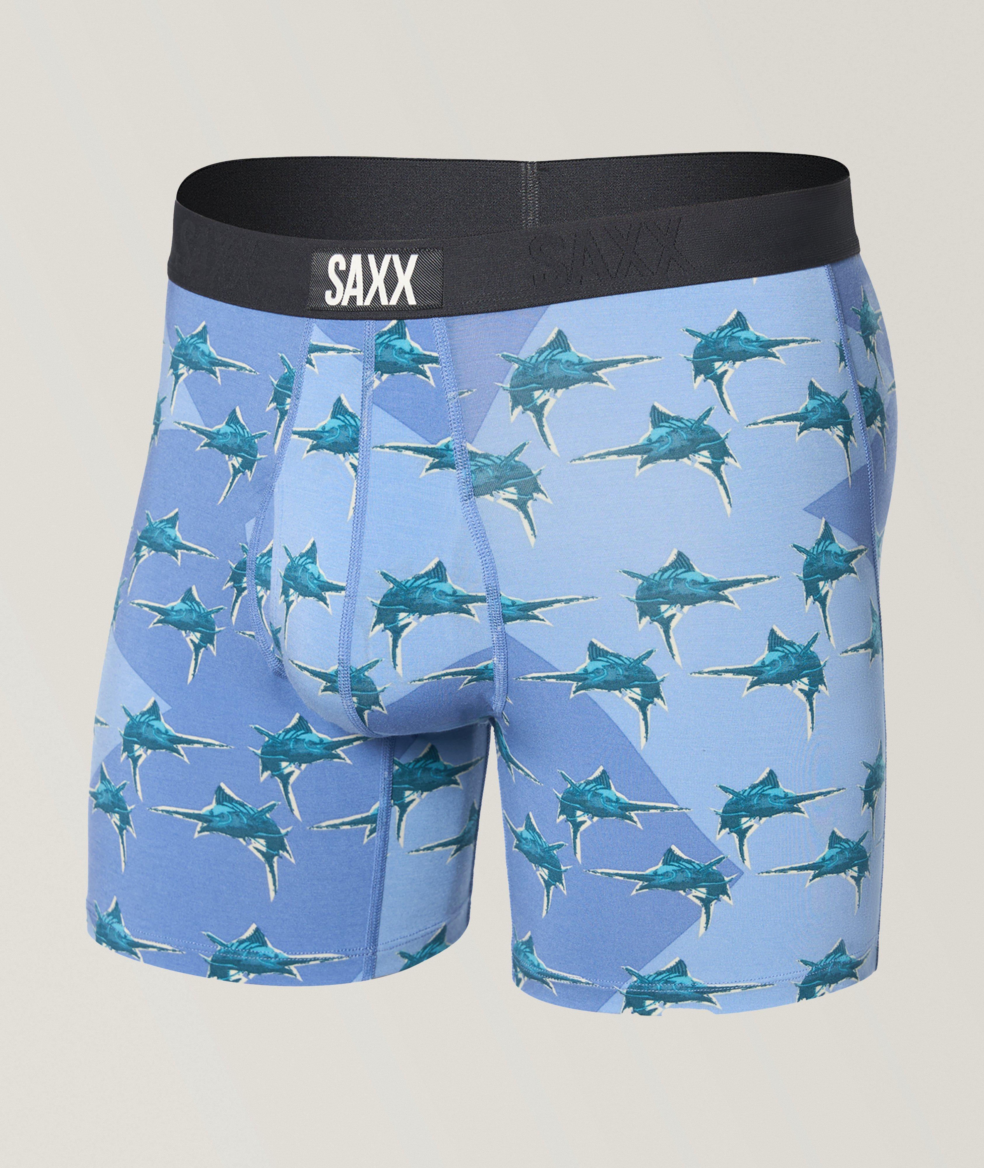 SAXX Ultra Swordfish Print Boxer Brief 