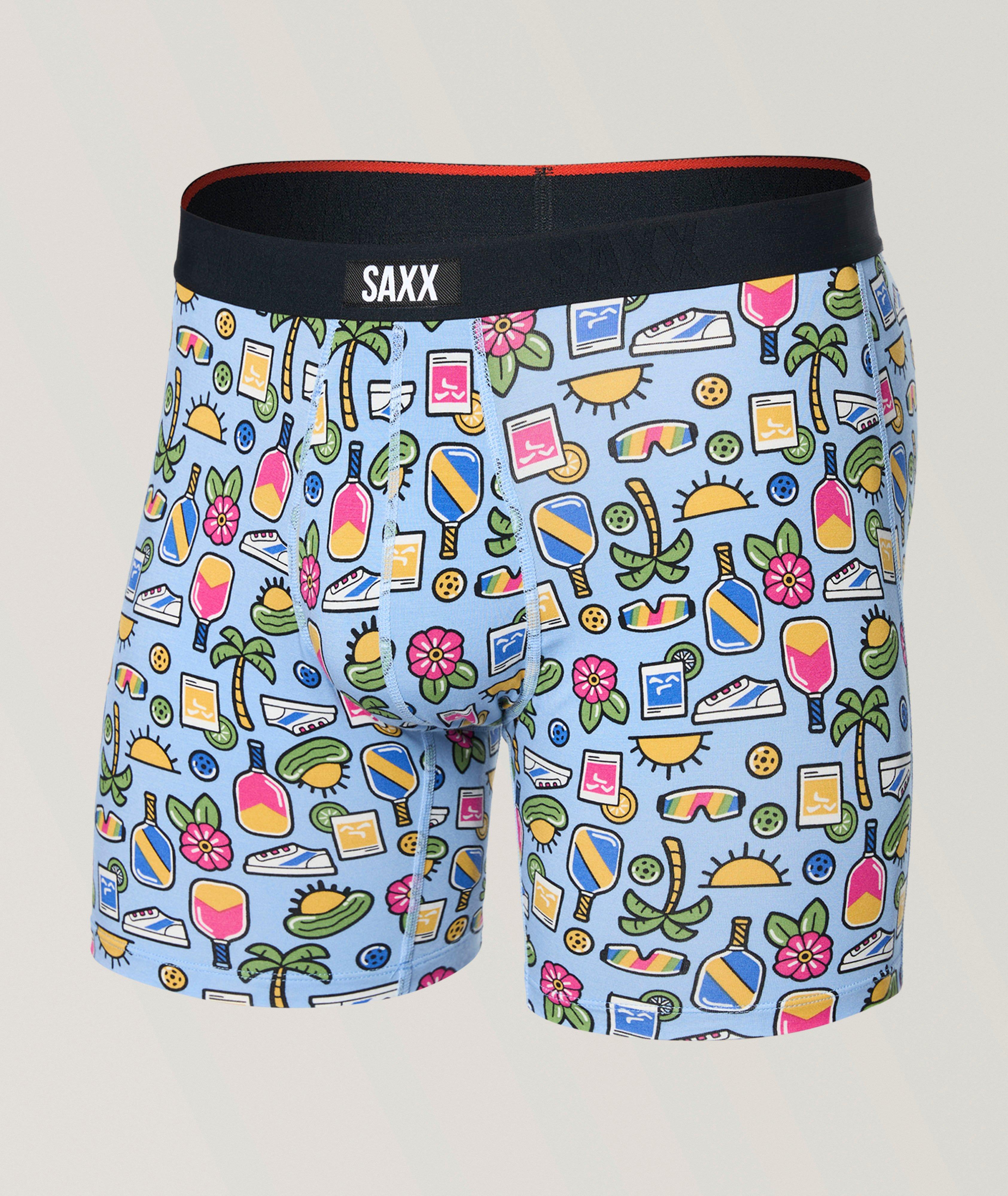 SAXX Pickleball Paradise Vibe Xtra Boxer Brief 