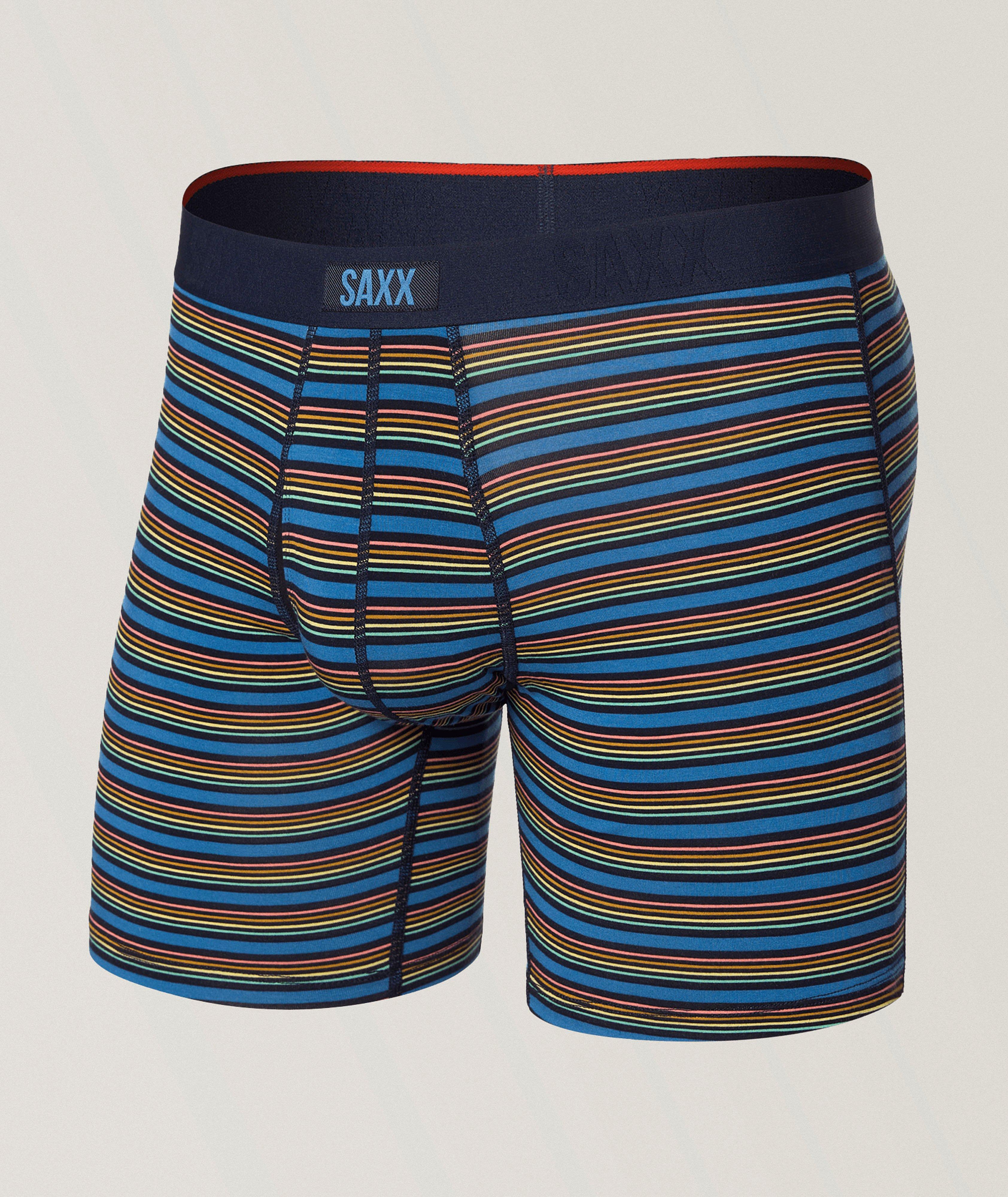 SAXX Vibe Xtra Striped Boxer Brief