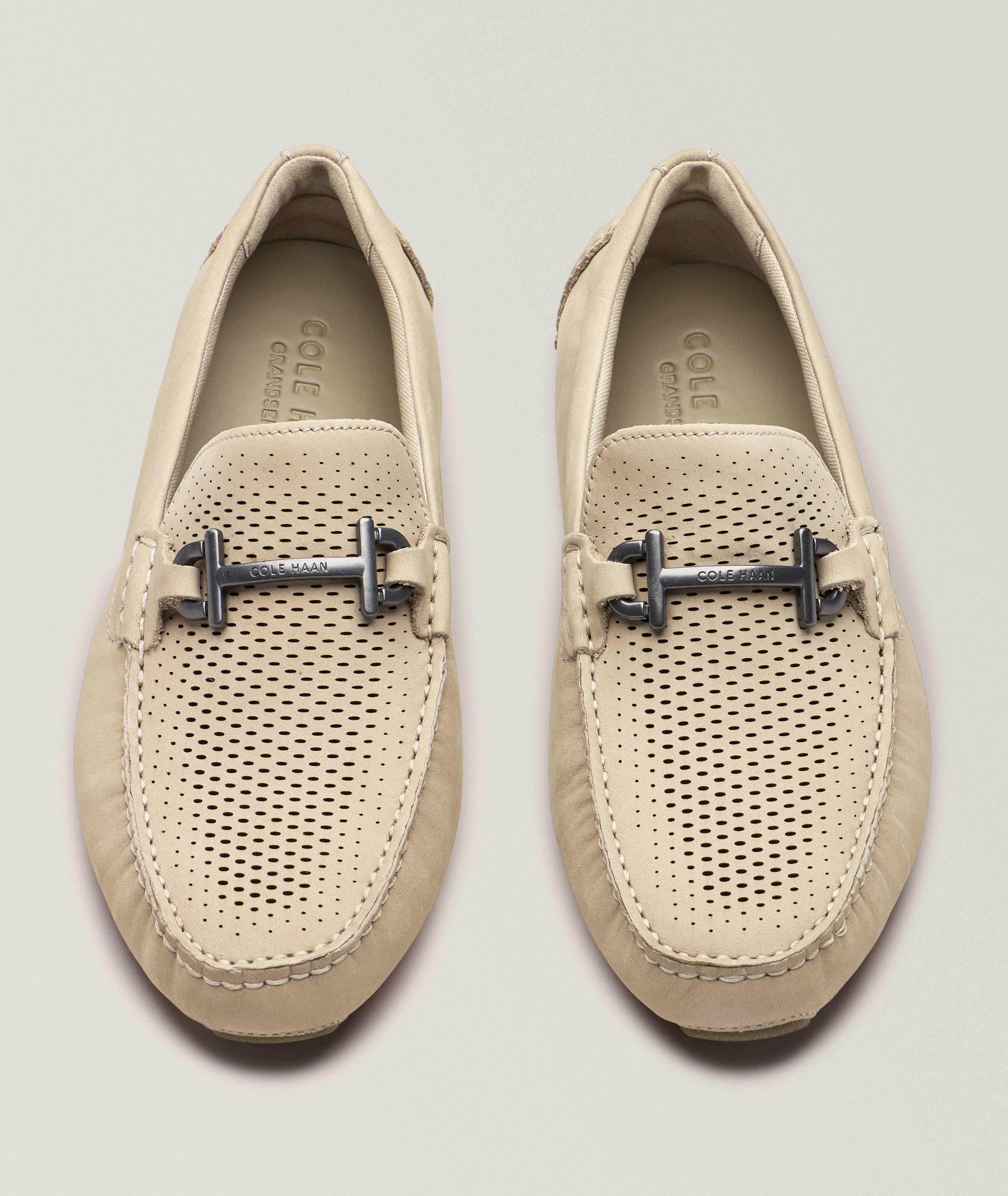 Mocassin en suède à détails en forme de mors image 1