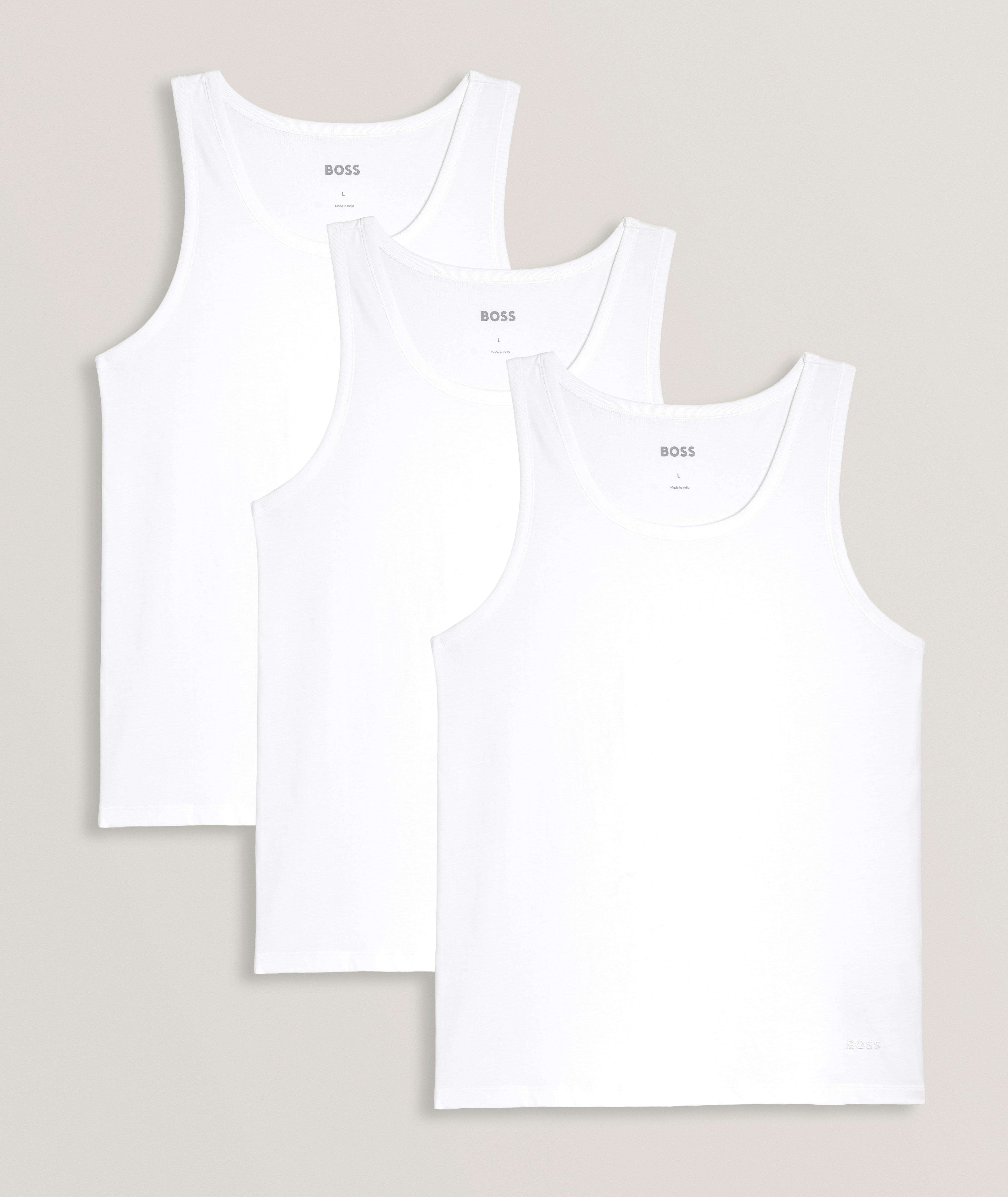 Three-Pack Classic Cotton Tank Tops