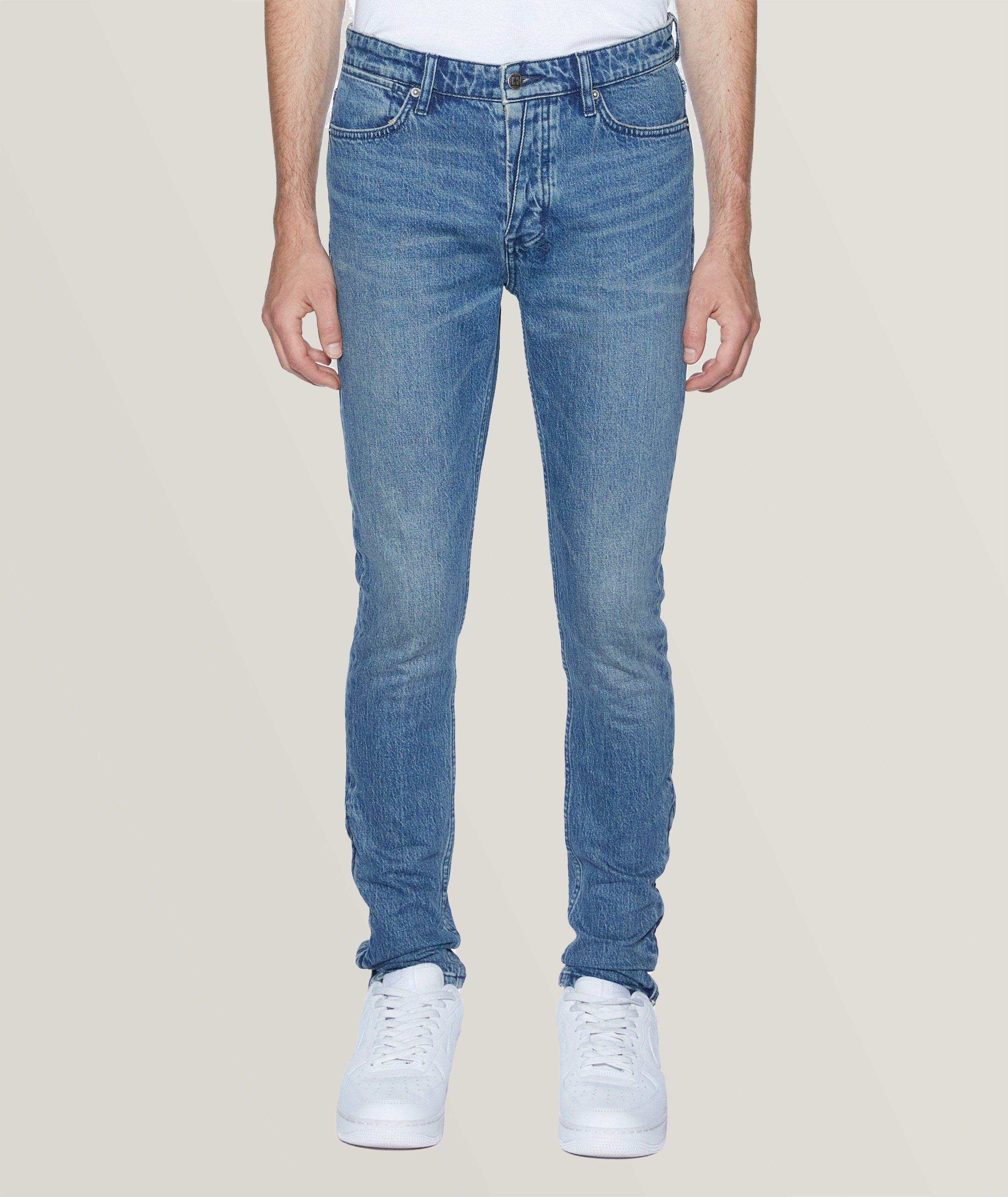 Ksubi Jean Van Winkle De Coupe Ajustée En Bleu , Taille Homme 31