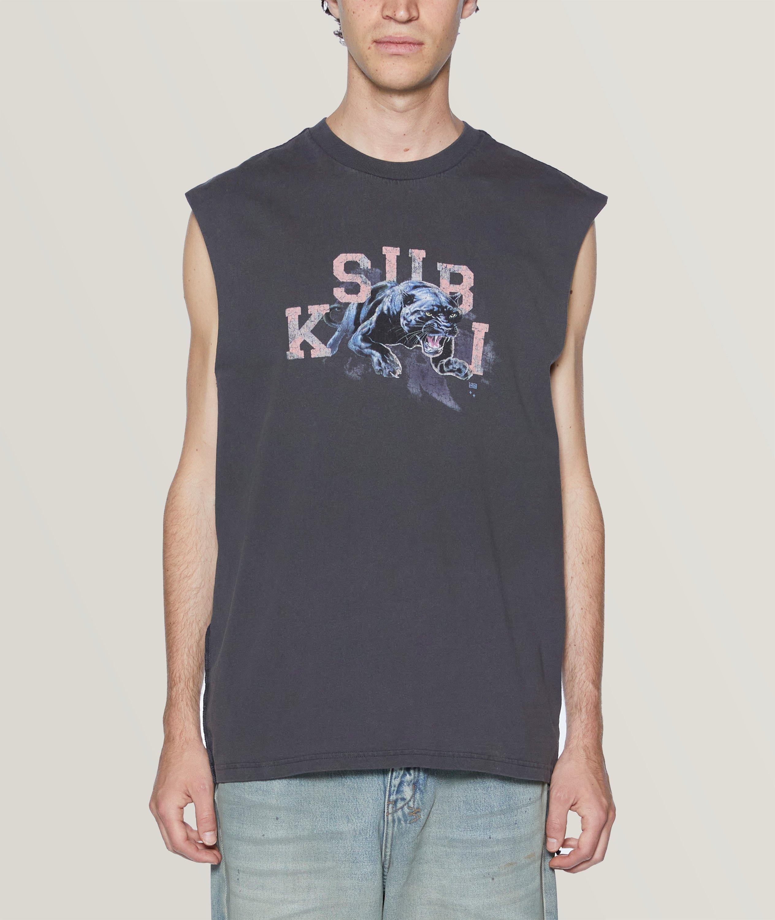 Ksubi Camisole Biggie Imprimée En Noir , Taille Homme Moyen