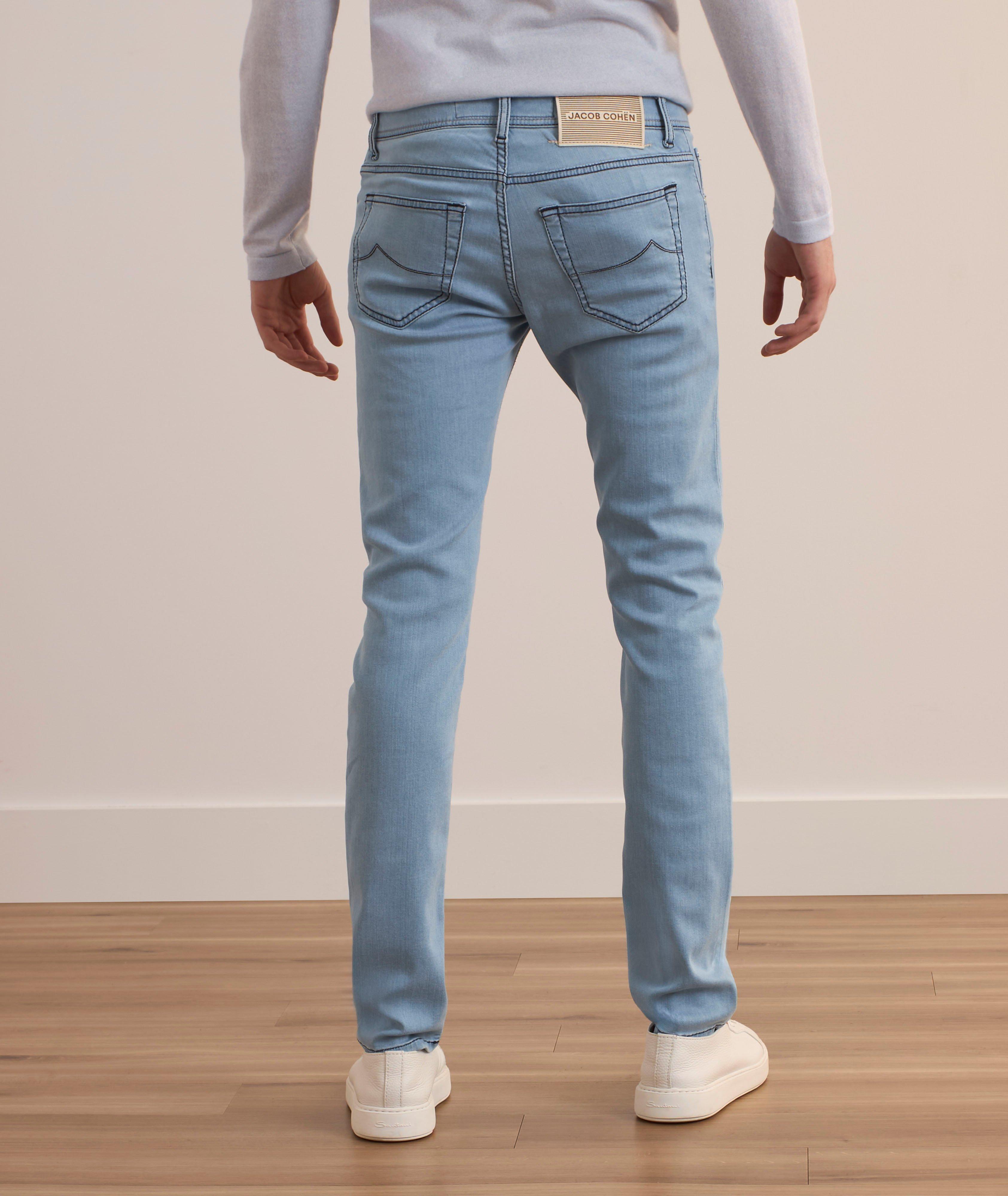 Nick Stripe Patch Slim-Fit Jeans  image 3