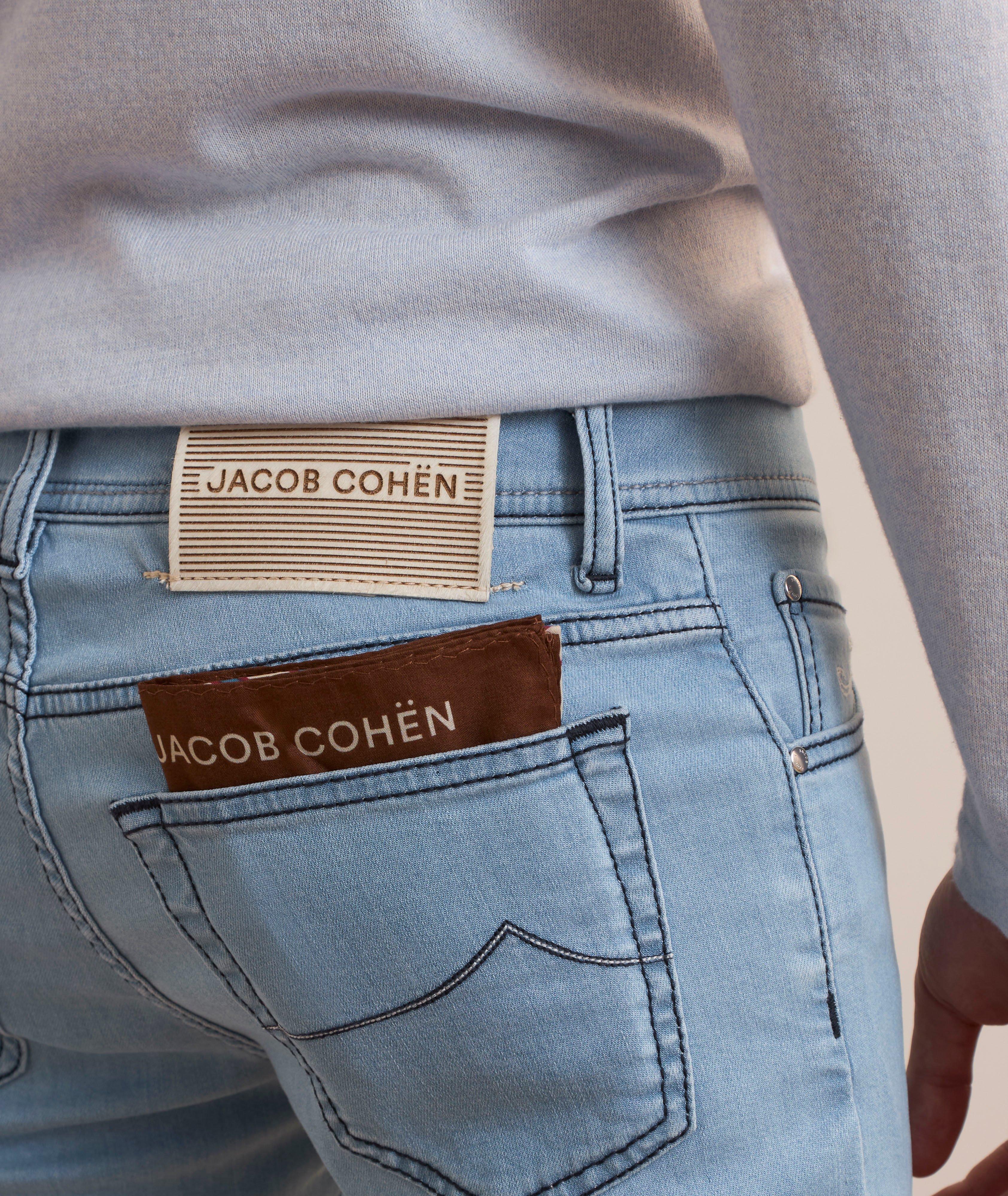 Nick Stripe Patch Slim-Fit Jeans  image 5