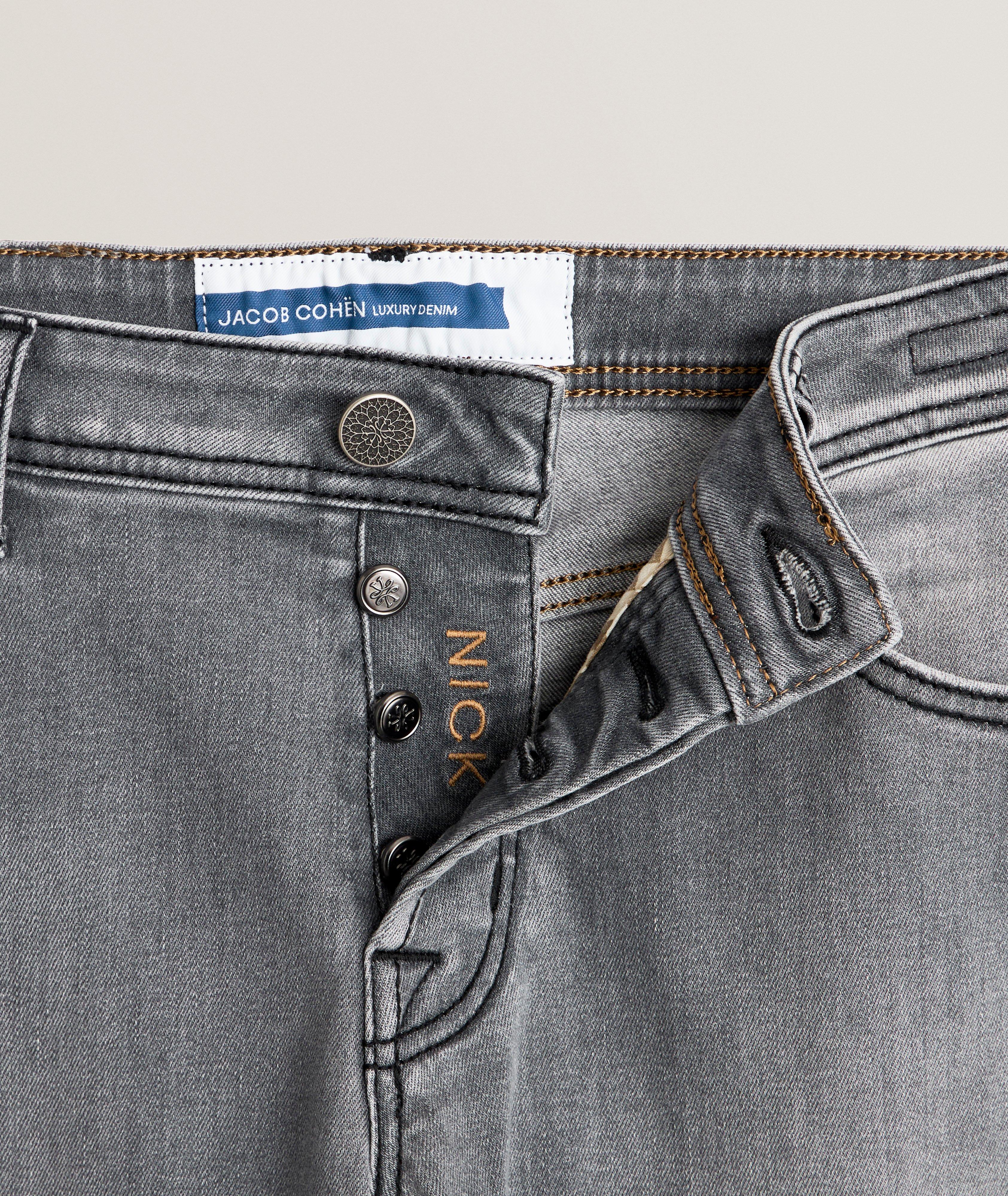 Nick Faded Slim-Fit Jeans  image 1