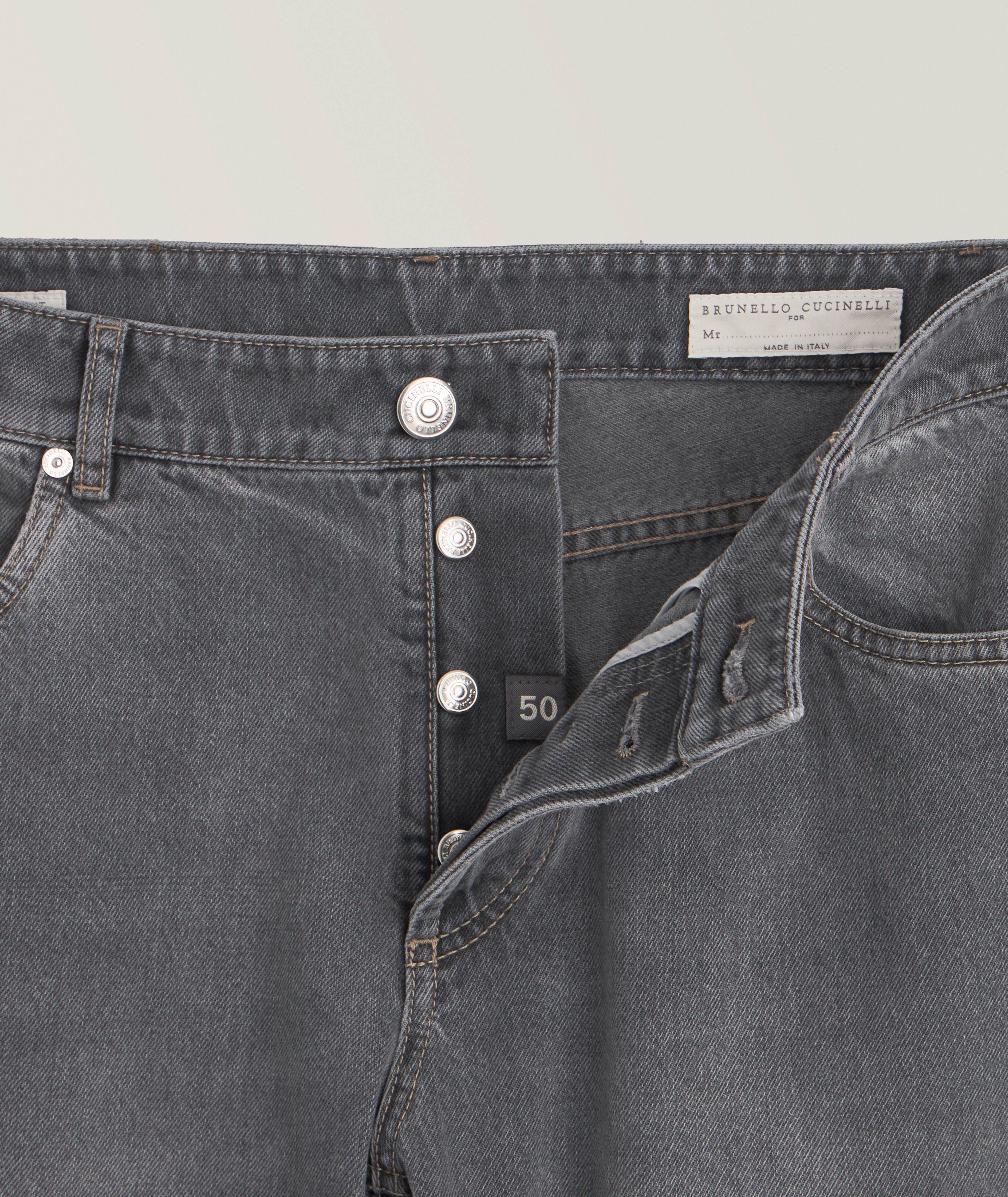 Traditional-Fit Cotton Denim  image 1