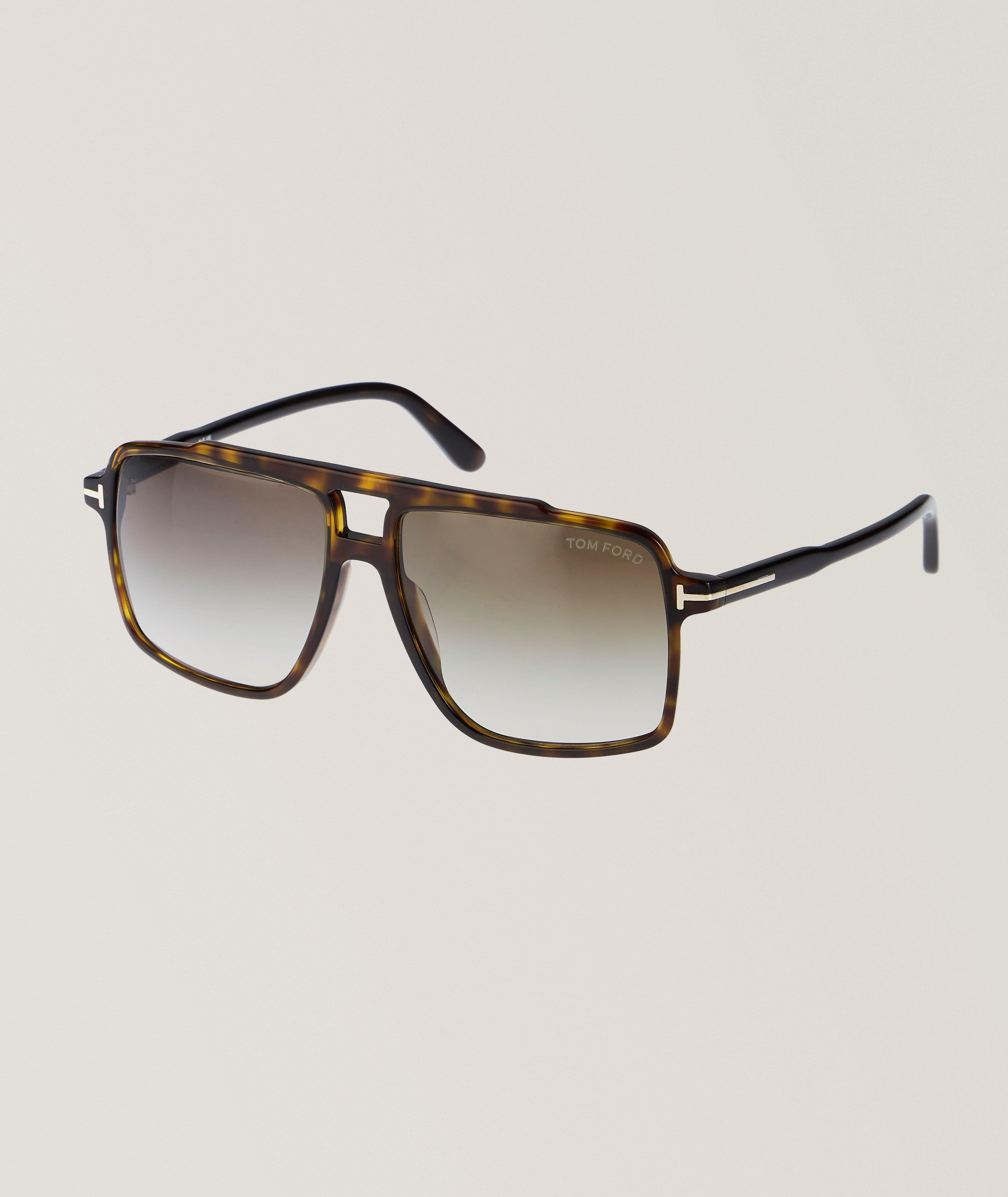 Tom Ford Lunettes De Soleil De Style Navigateur Kemp En Brun